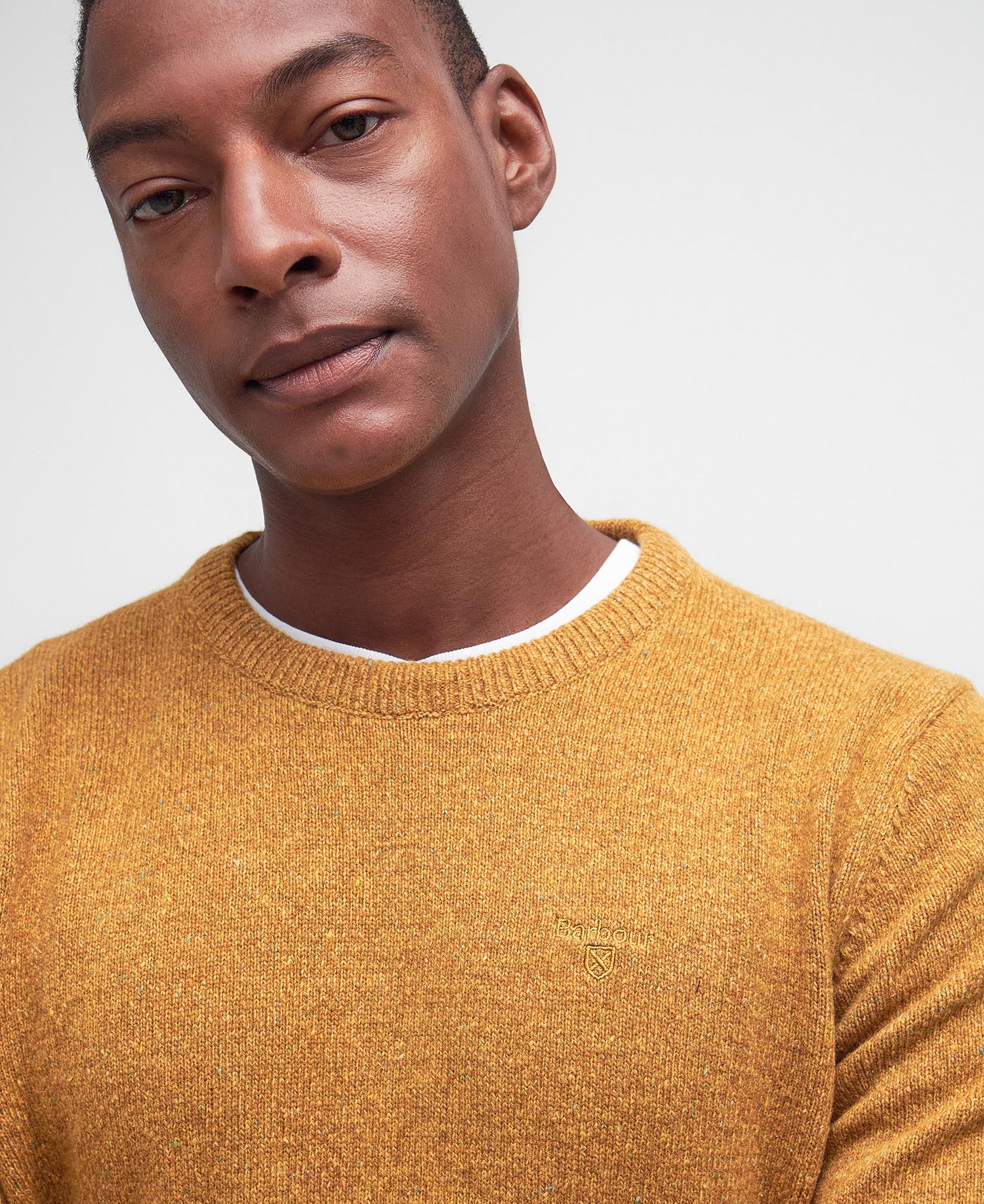 Essential Tisbury Crew-Neck Jumper - Copper