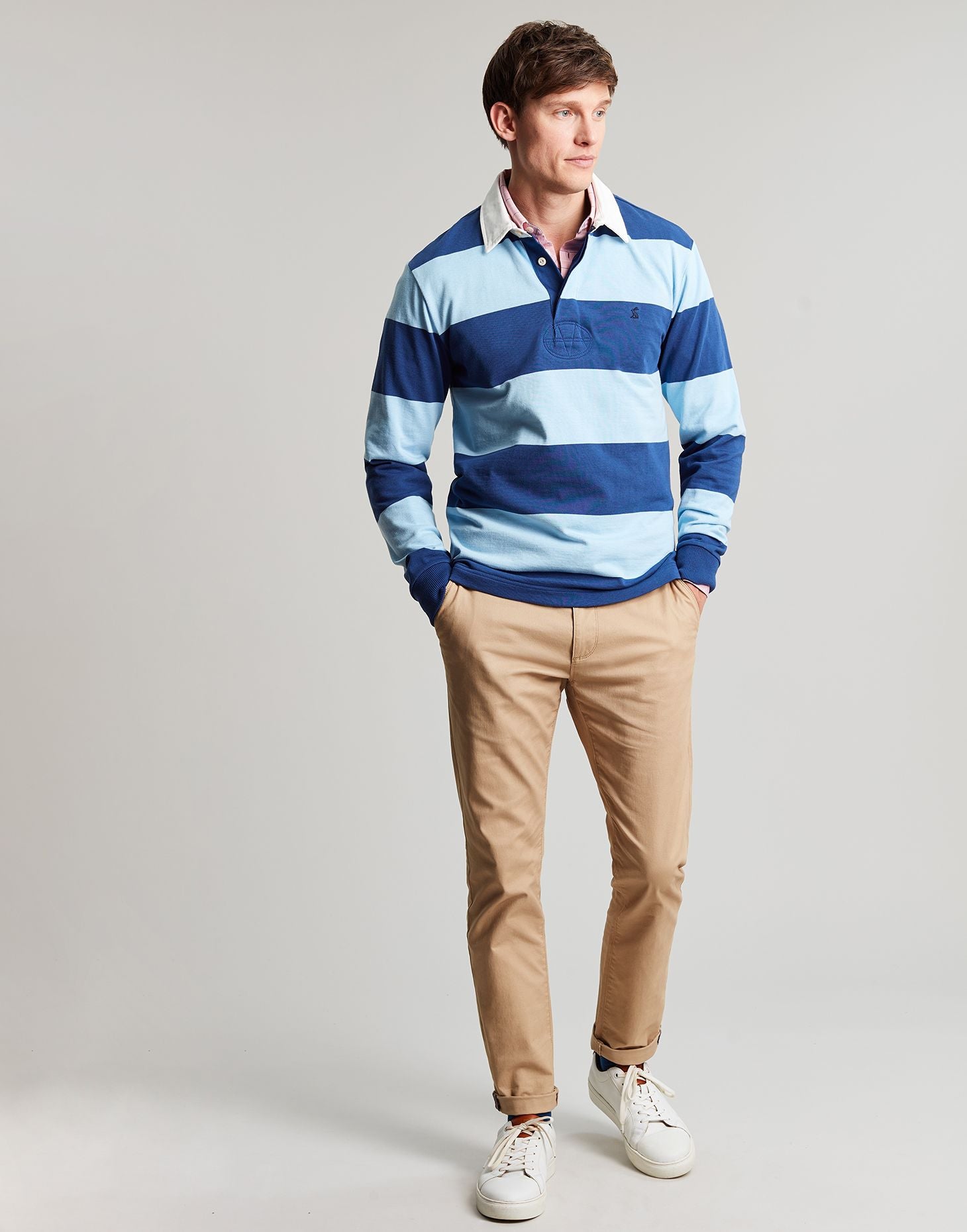 Onside Rugby Shirt - Blue Stripe