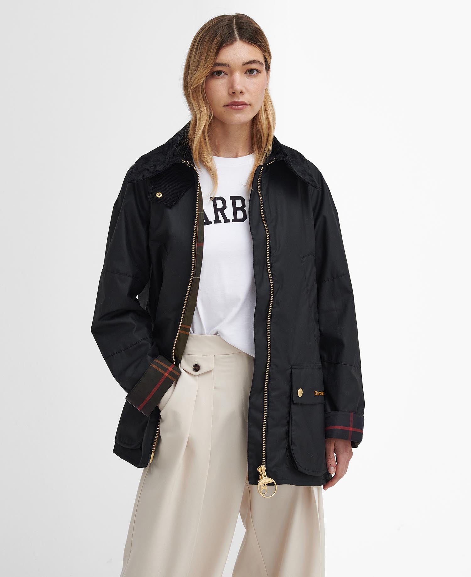 Allerston Waxed Jacket - Black/Classic