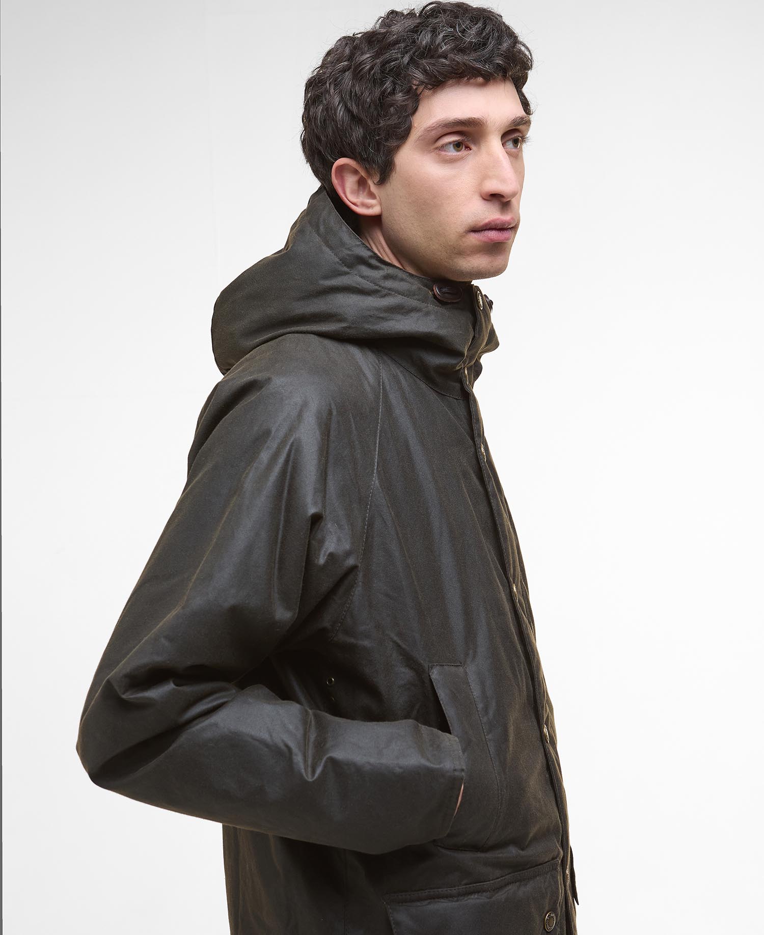 Bedale Waxed Parka - Olive