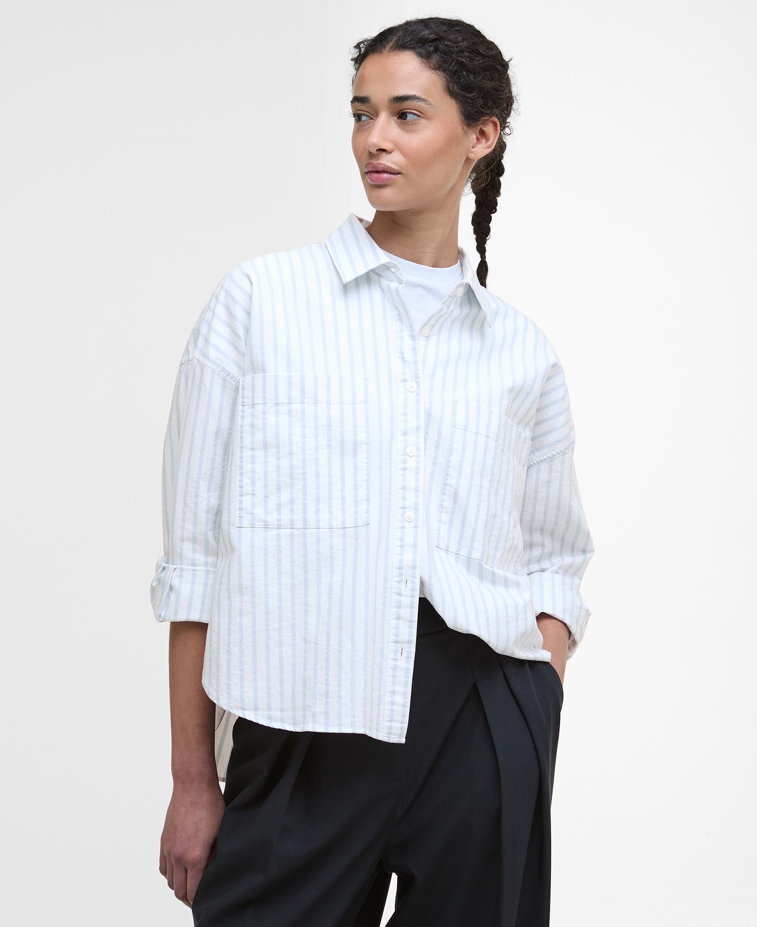 Lavensdale Striped Relaxed Shirt - Chambray Stripe