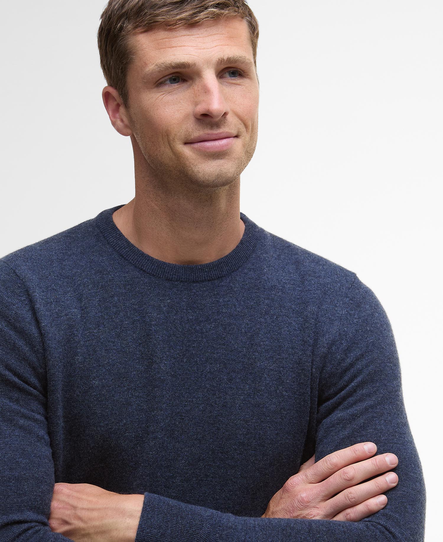 Waterbury Crew Neck Jumper - Navy