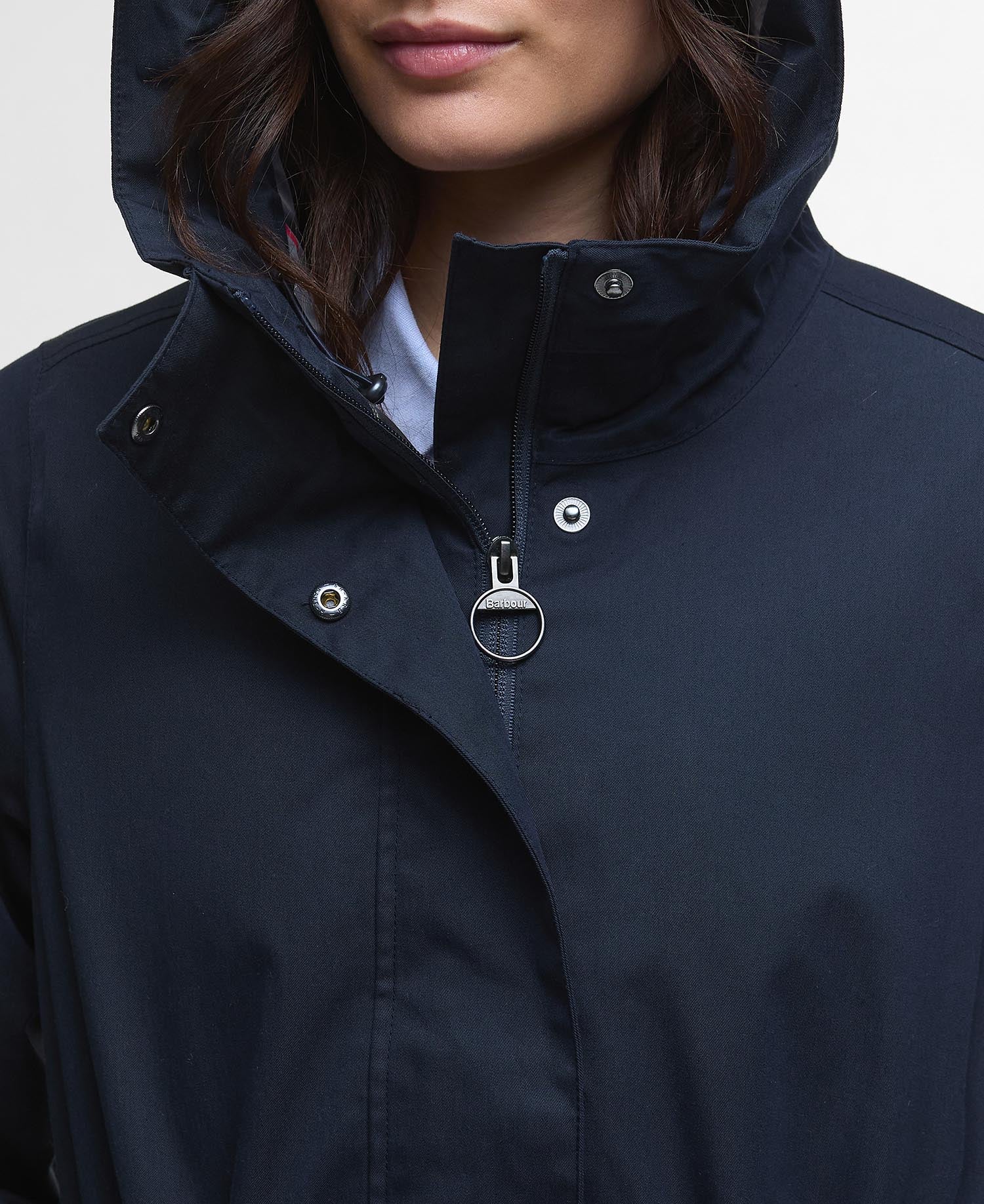 Bowlees Waterproof Jacket - Deep Navy/Dress Tartan
