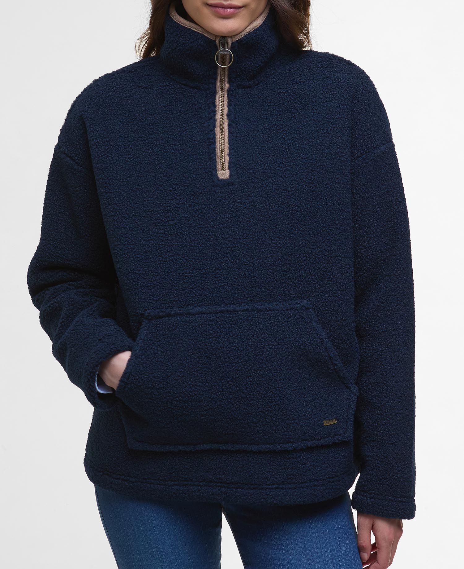 Bamburgh Half-Zip Fleece - Navy