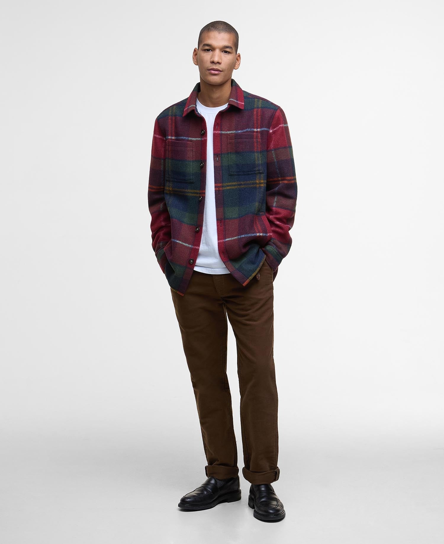 Chapter Check Overshirt - Winterberry Tartan