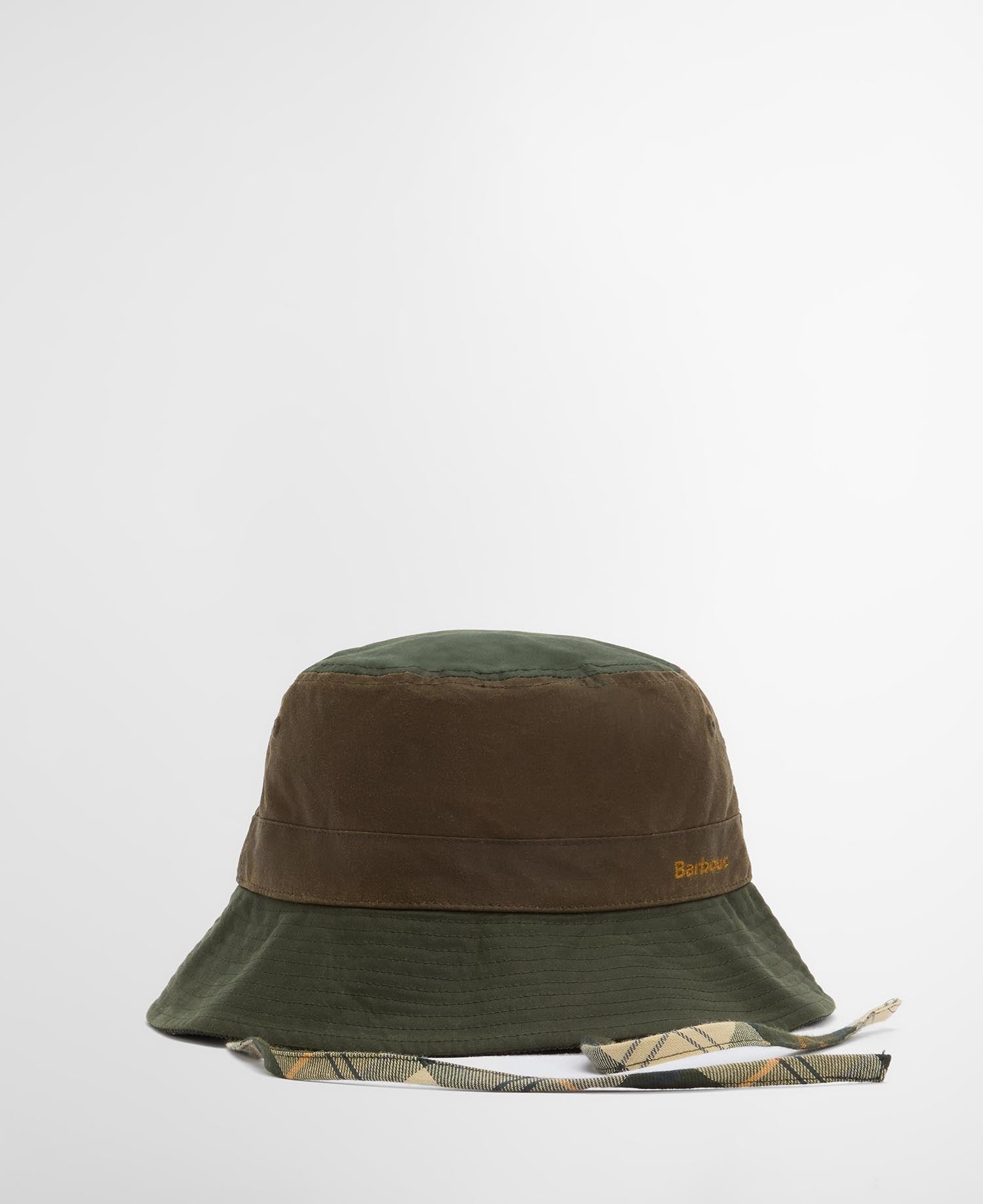 Brackley Waxed Bucket Hat - Fern/Beech