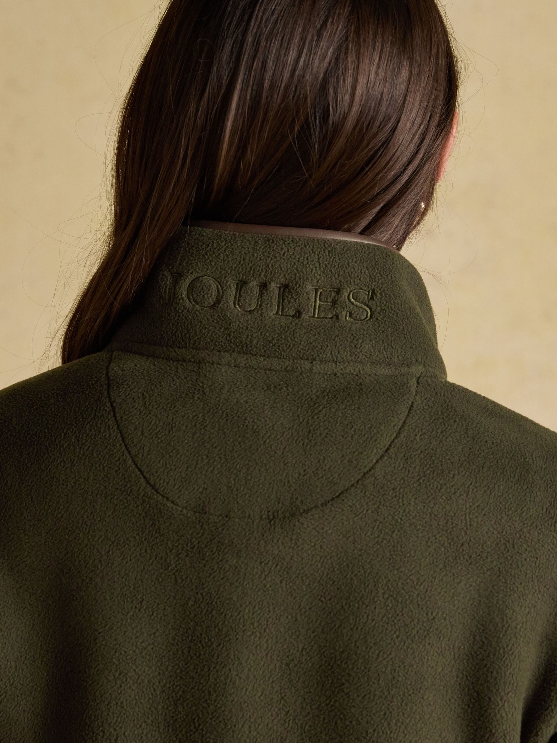 Heritage Green Regular Zip Through Fleece