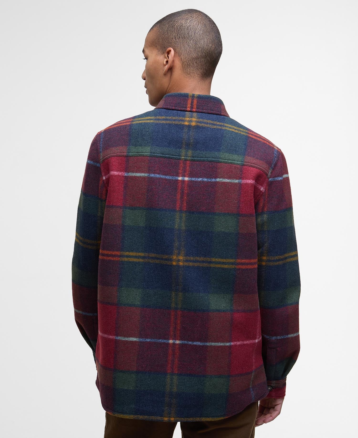 Chapter Check Overshirt - Winterberry Tartan