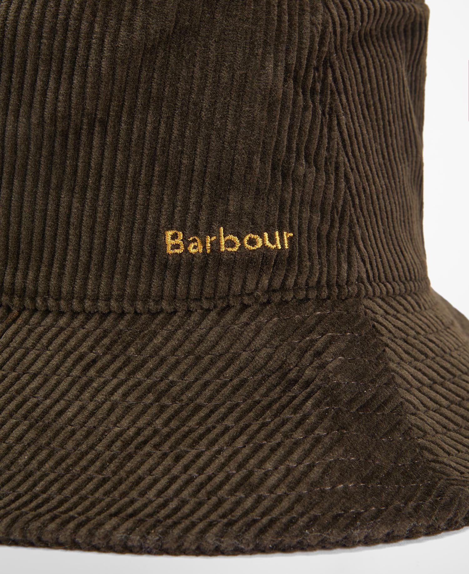 Ebberston Cord Bucket Hat - Olive