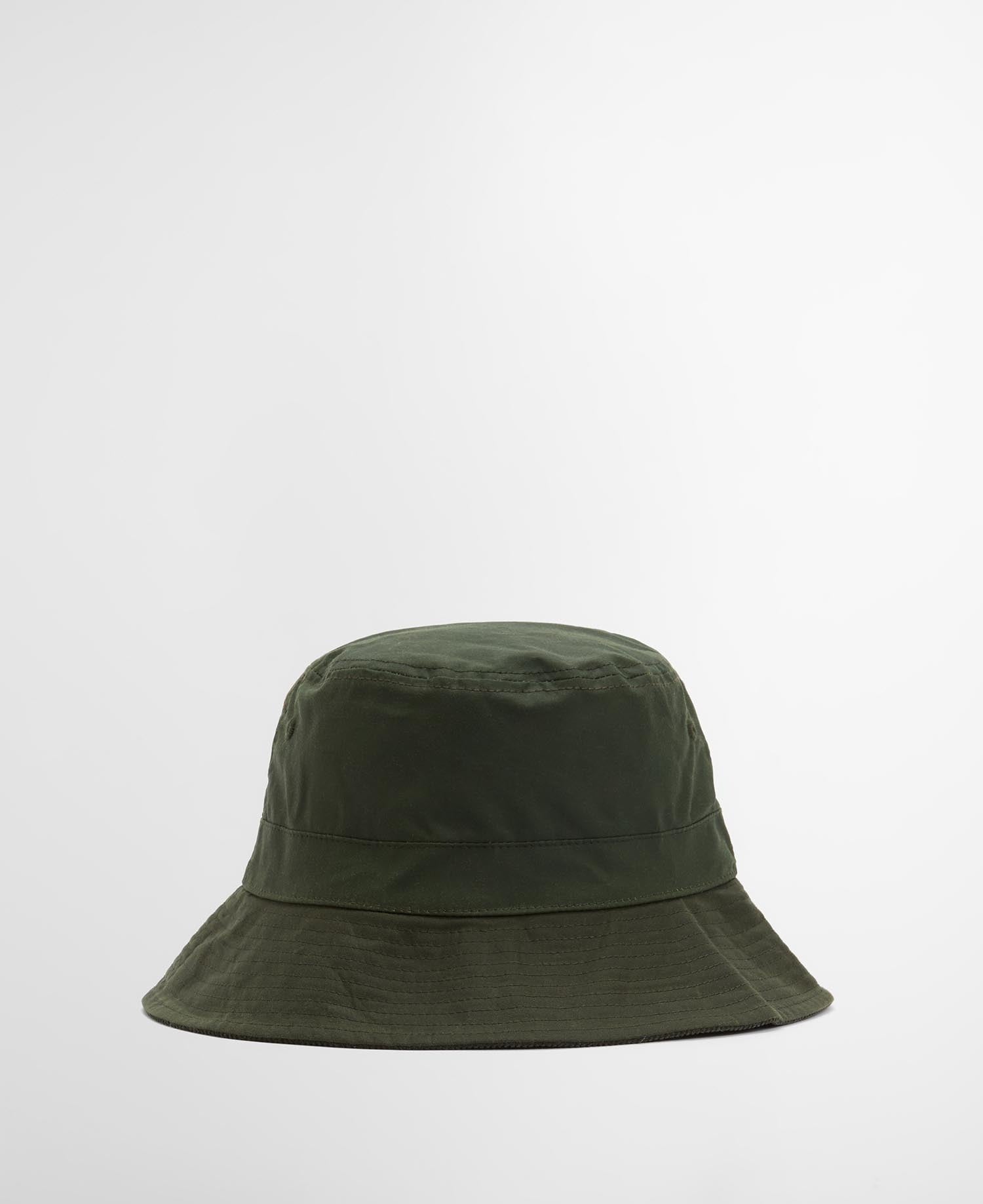 Brackley Waxed Bucket Hat - Fern/Beech