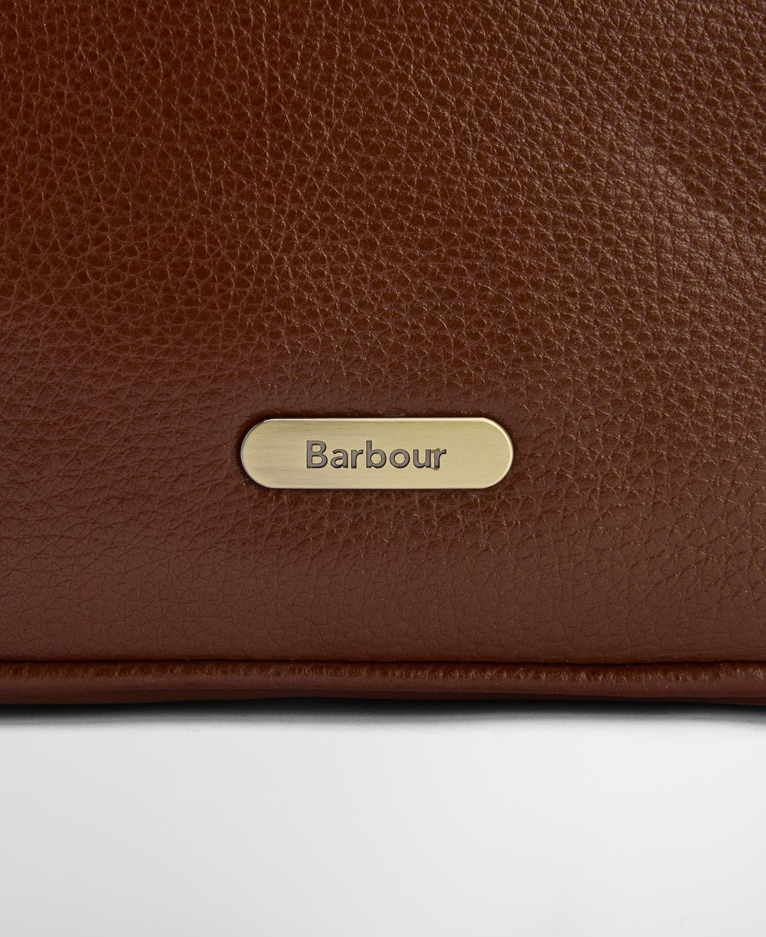 Daphne Leather Crossbody Bag - Brown