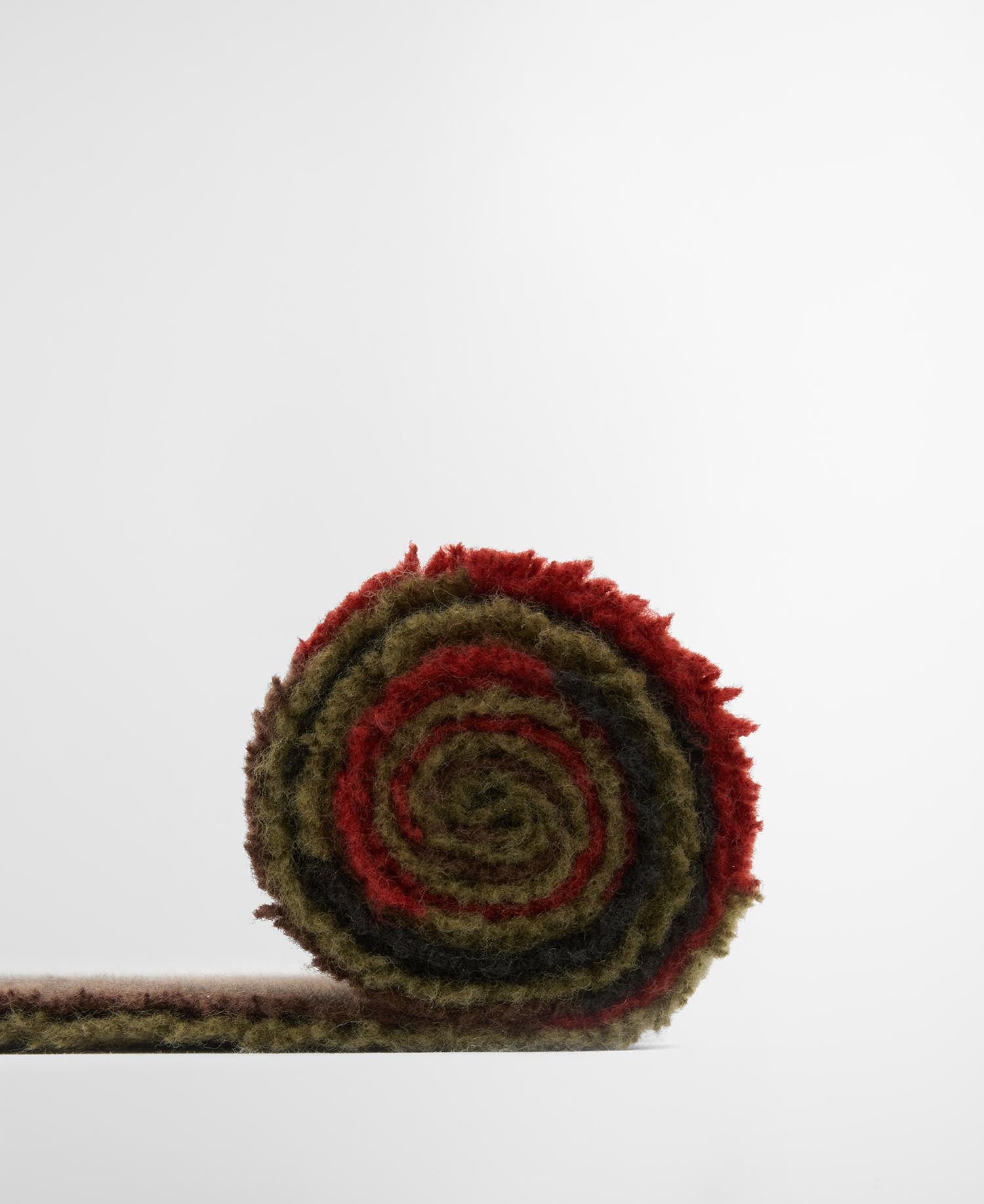 Westerdale Scarf - Olive/Fired Brick