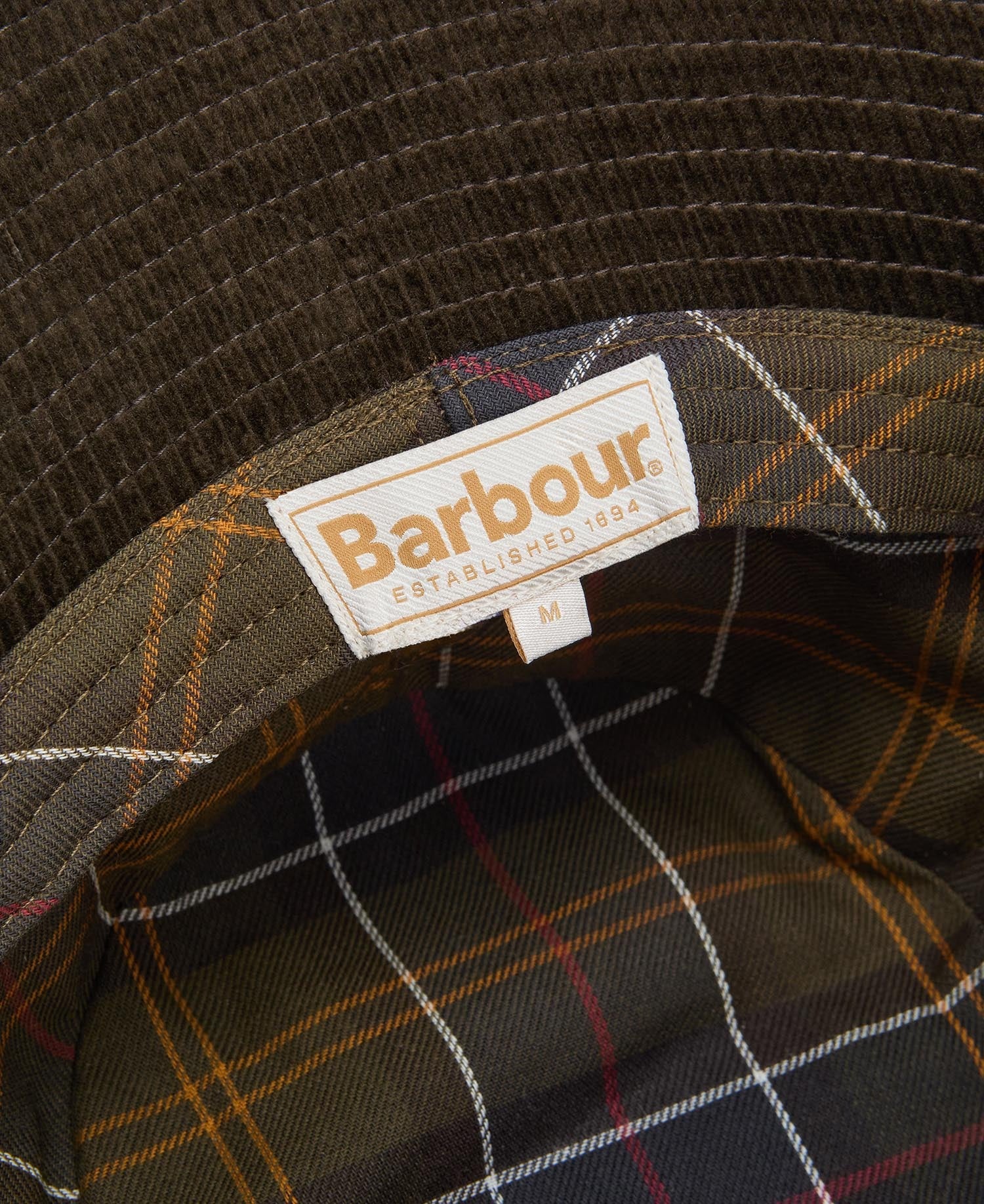Ebberston Cord Bucket Hat - Olive