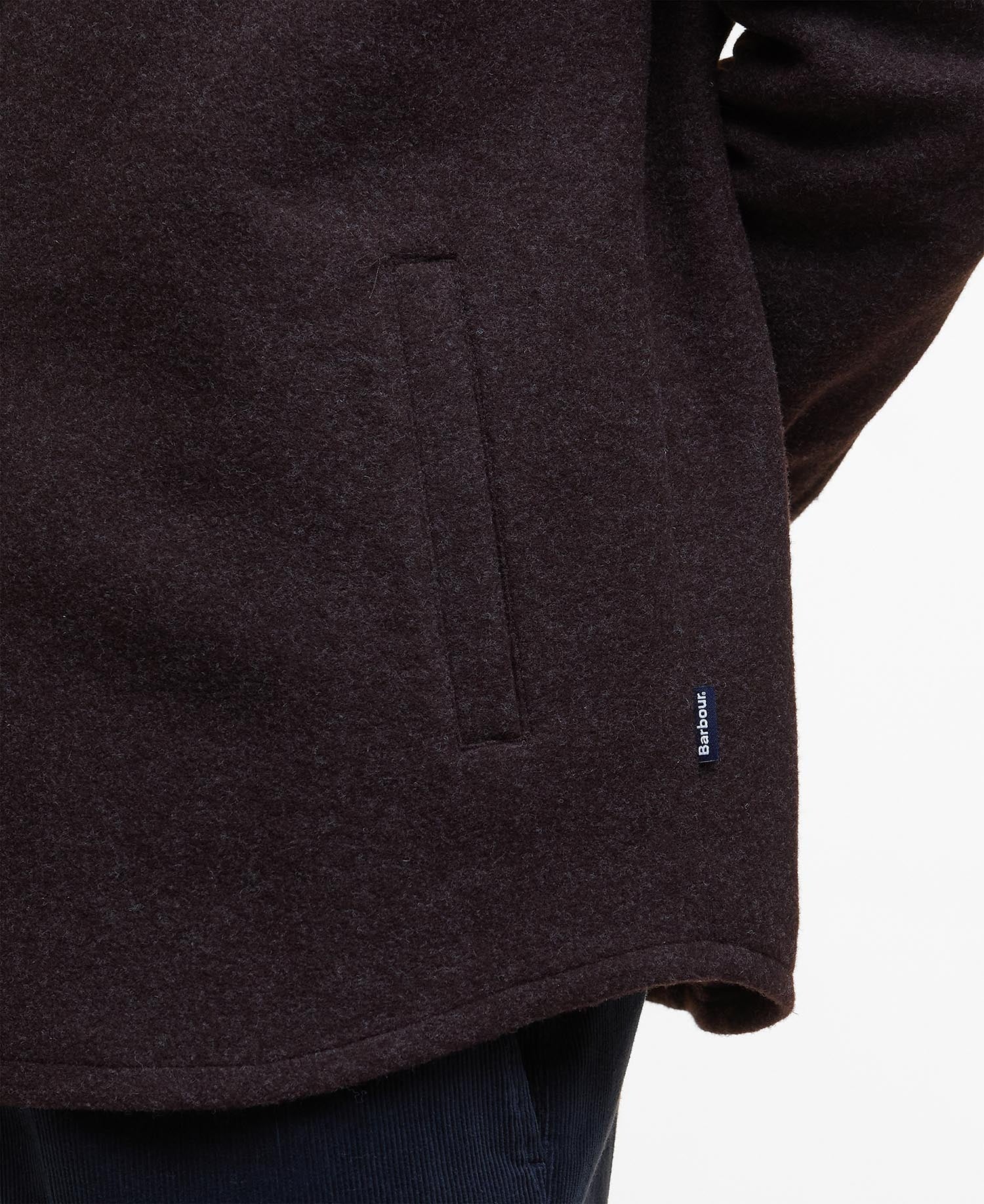 Marlow Tailored Overshirt - Dark Oak