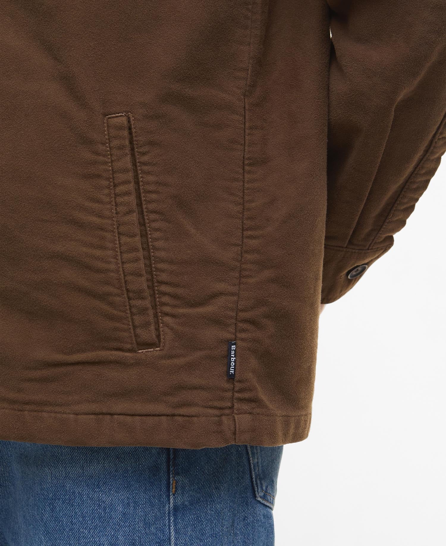 Moleskin Overshirt - Dark Sand