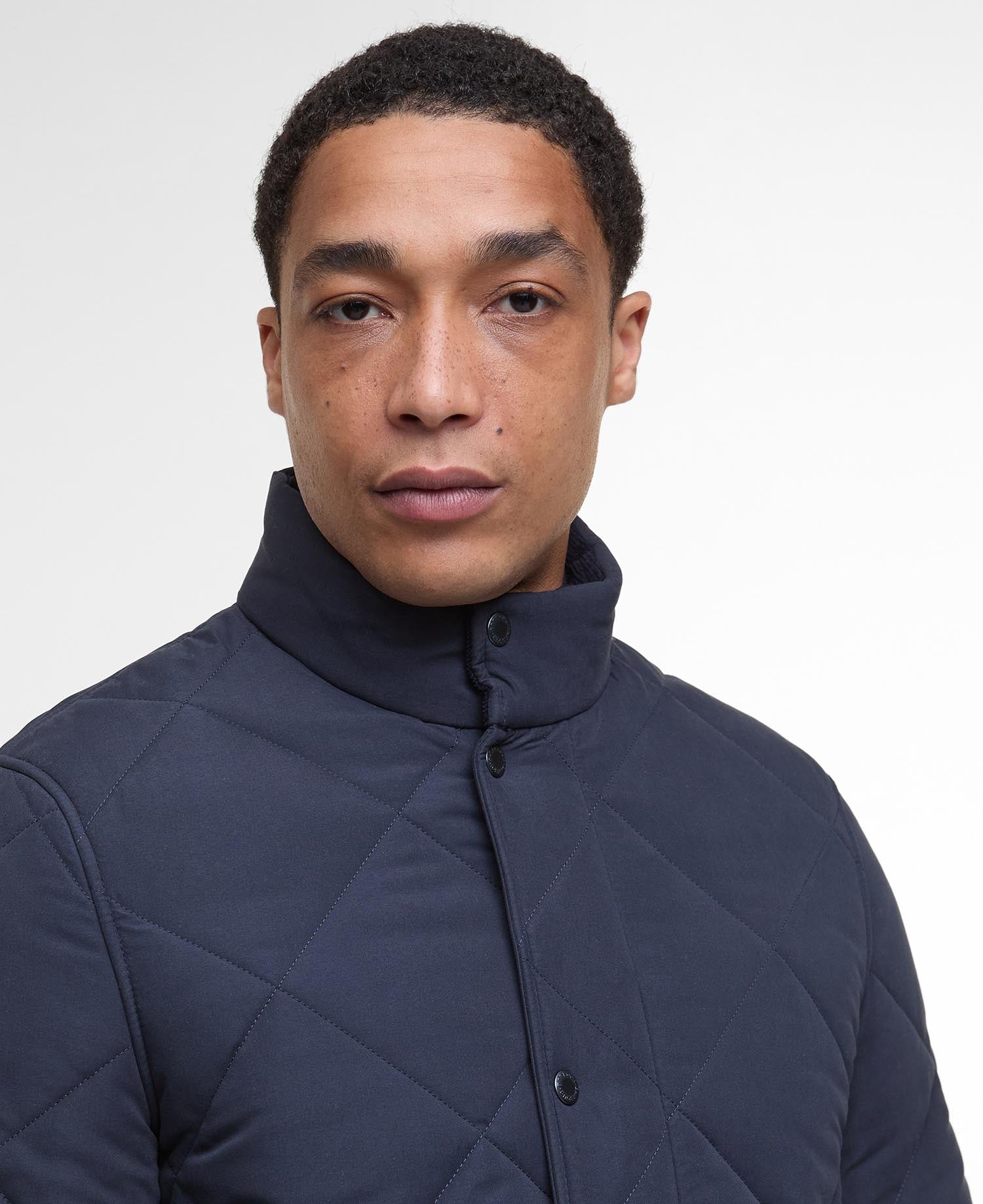 Winter Chelsea Quilted Jacket - Dark Navy/Midnight Oak
