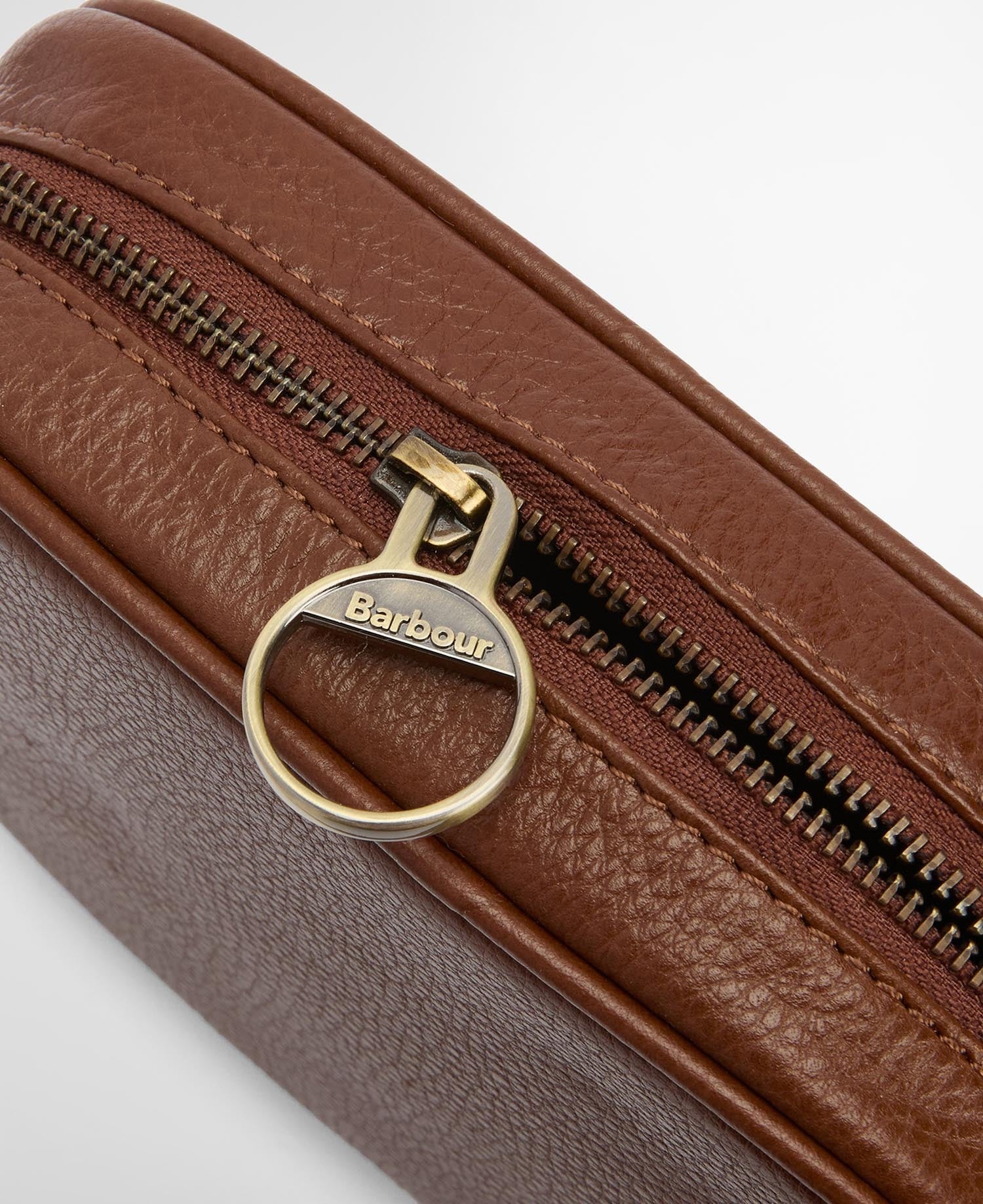 Daphne Leather Crossbody Bag - Brown