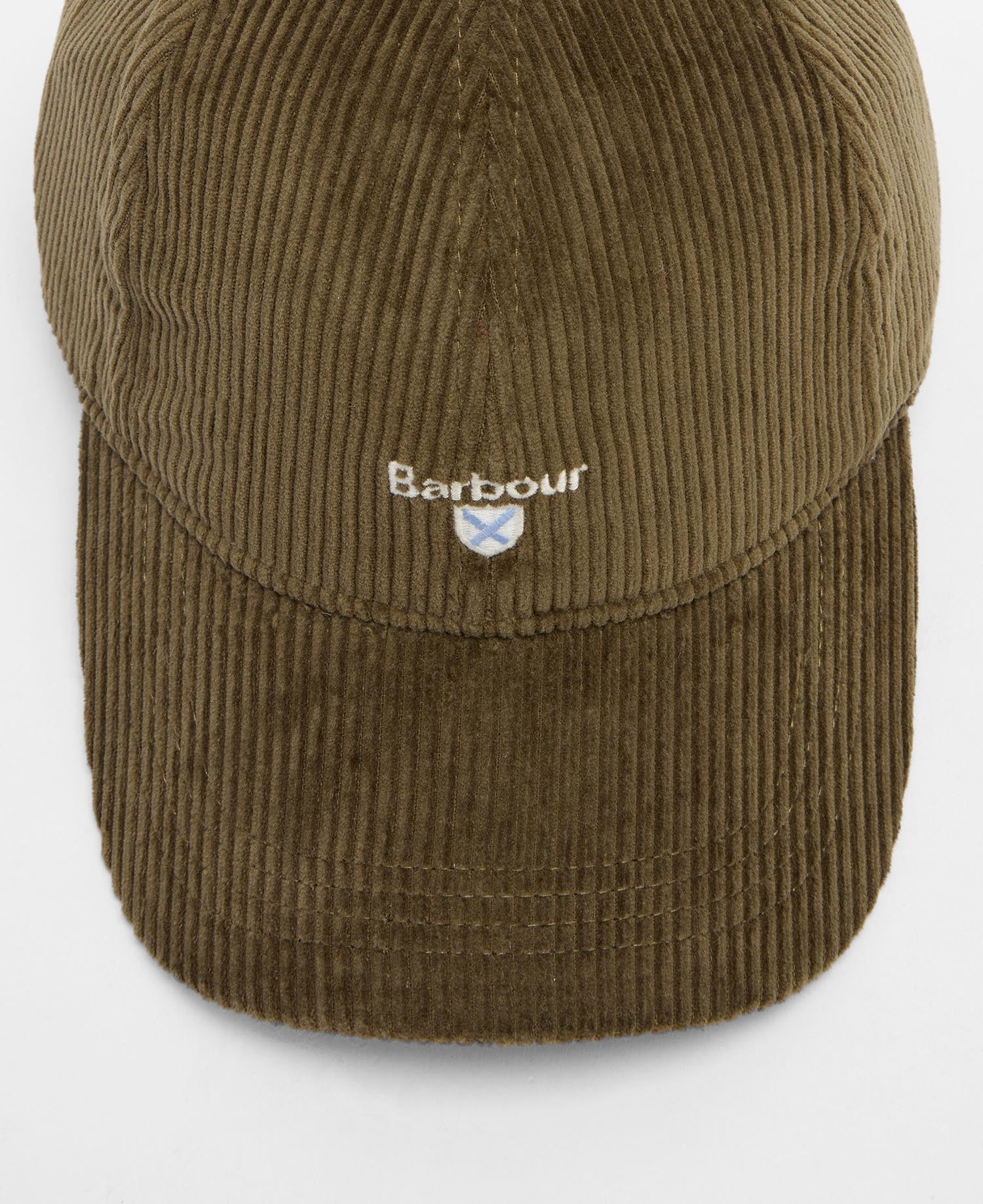 Preston Cord Cap - Olive