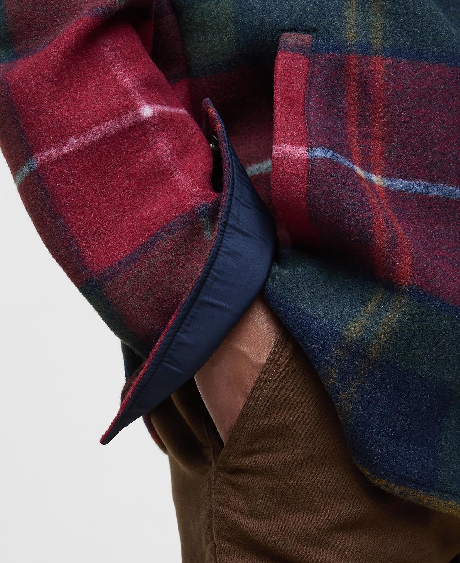 Chapter Check Overshirt - Winterberry Tartan