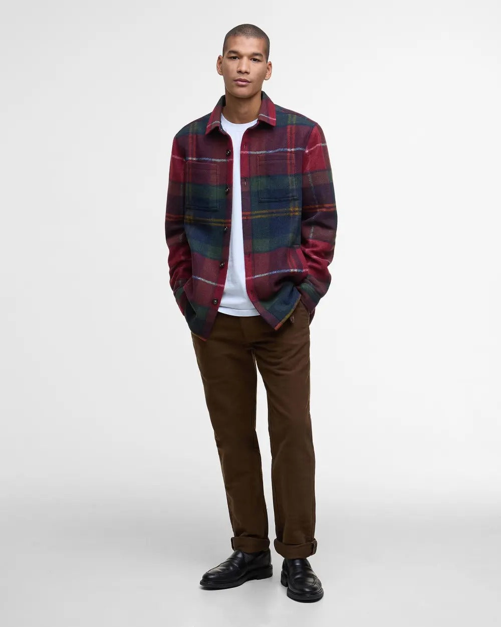 Chapter Check Overshirt - Winterberry Tartan