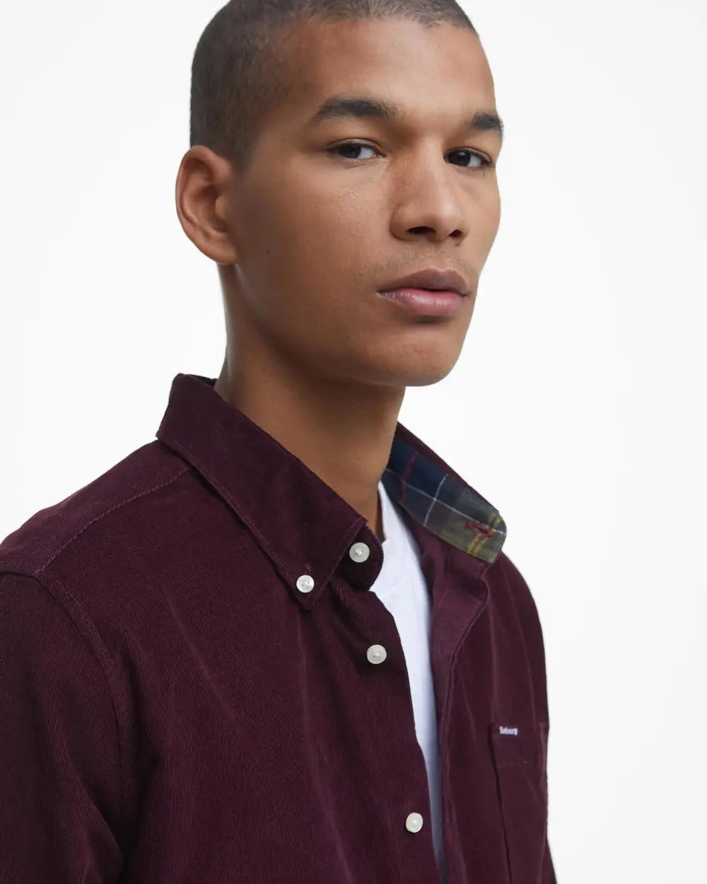 Ramsey Tailored Long-Sleeved Shirt - Winter Red