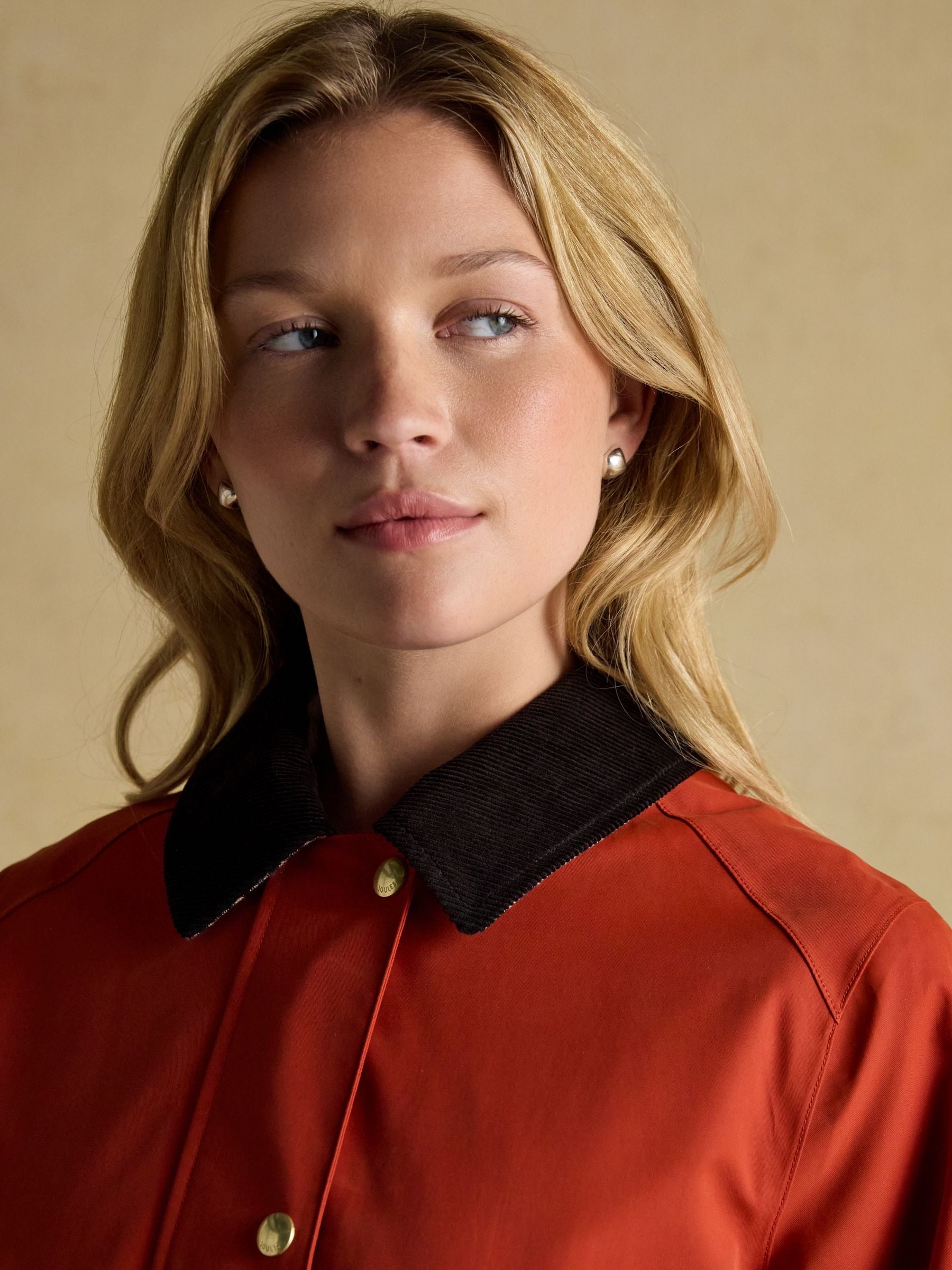 Katherine Burnt Orange Waterproof Heritage Coat