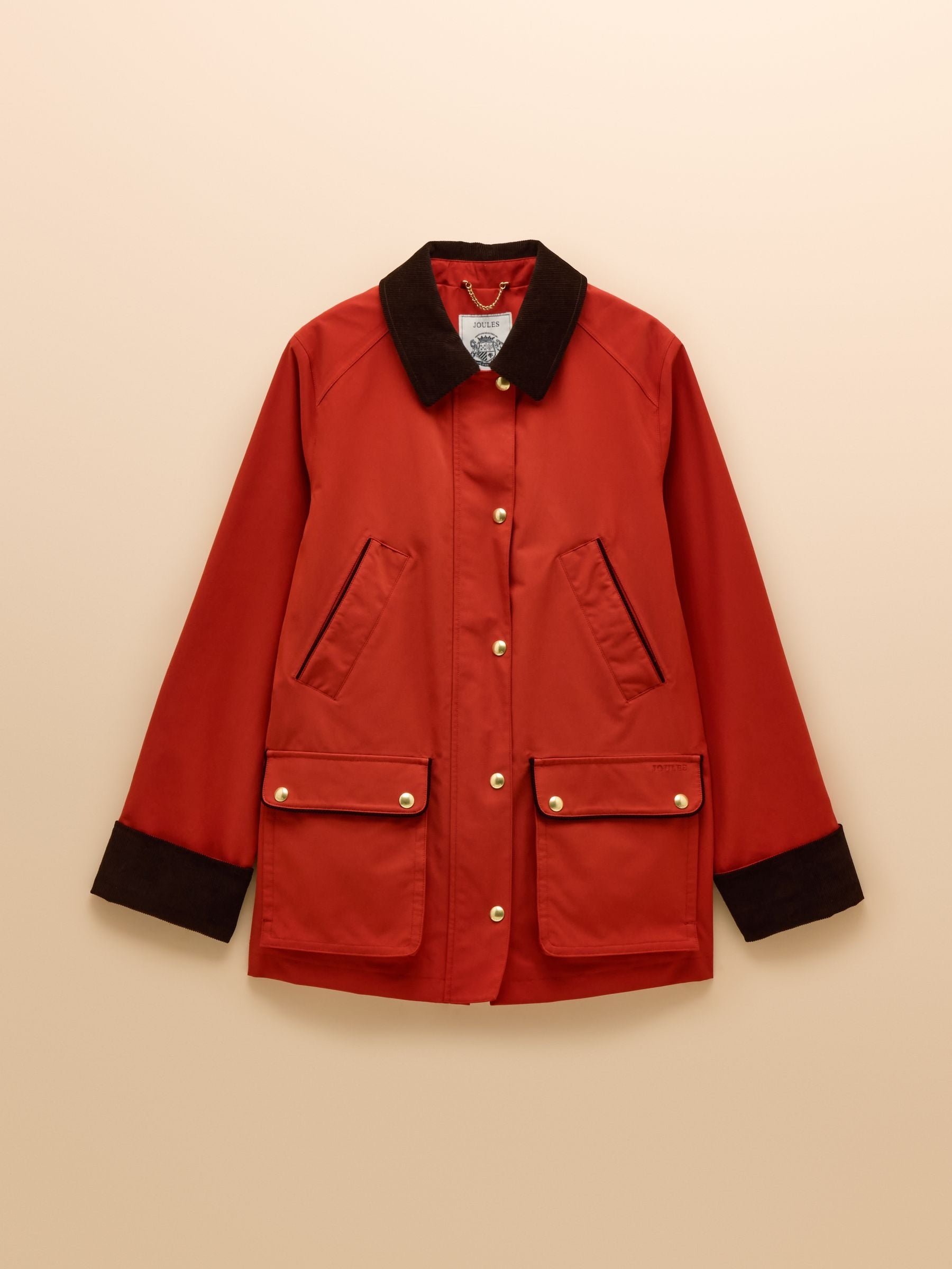 Katherine Burnt Orange Waterproof Heritage Coat