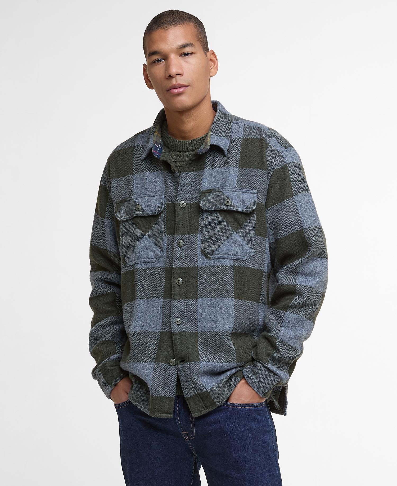 Bertow Relaxed Long-Sleeved Shirt - Forest