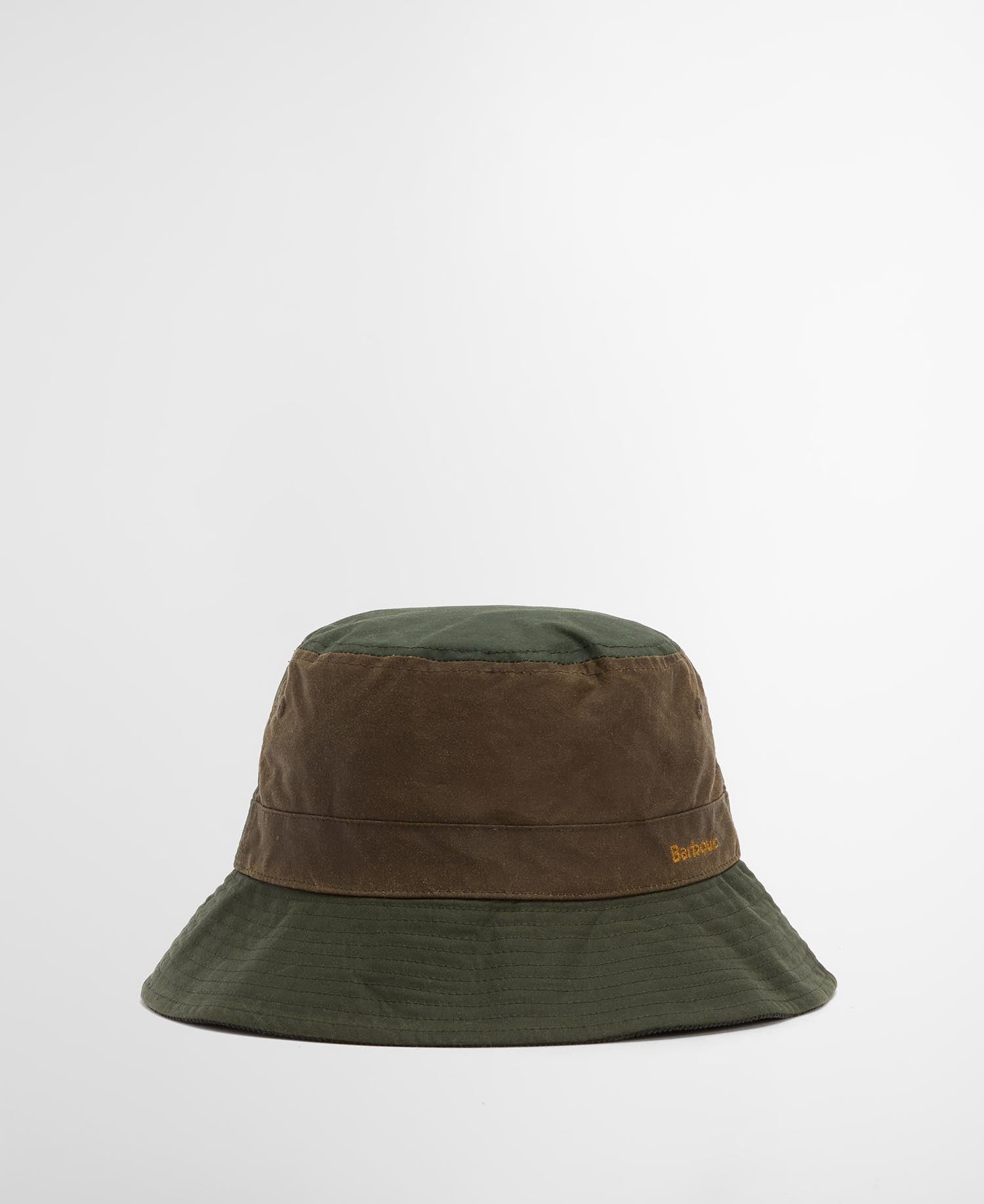 Brackley Waxed Bucket Hat - Fern/Beech