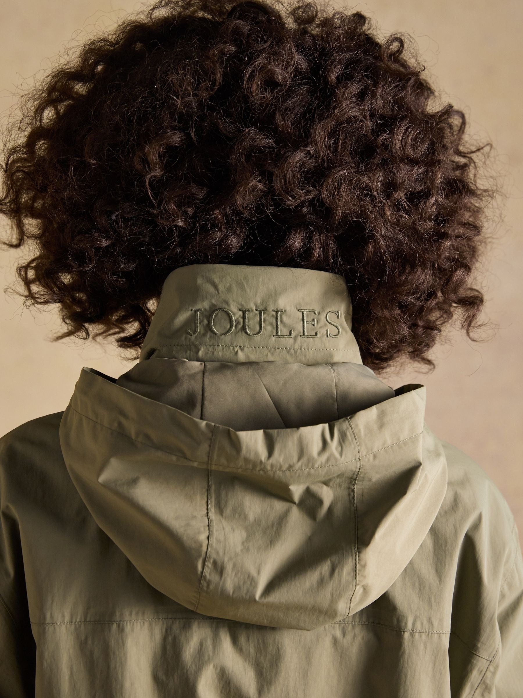Hove Khaki Green Waterproof Windbreaker Jacket