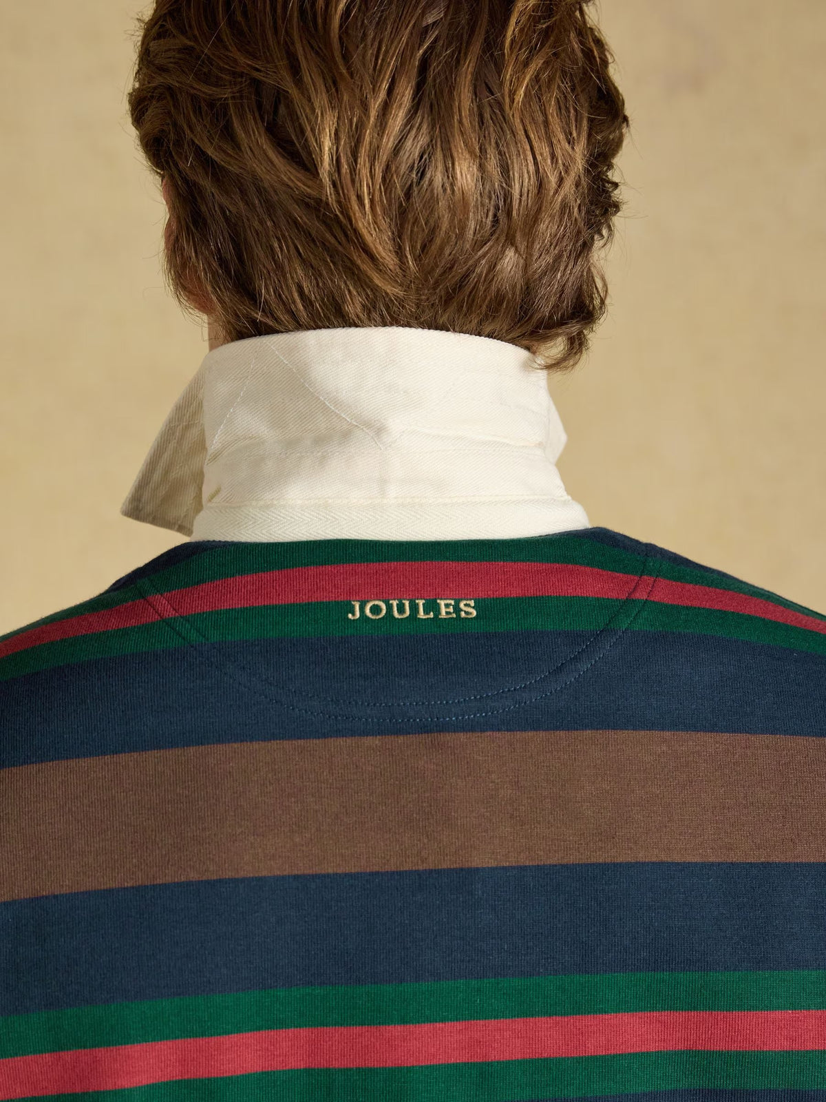 Rugby Club Multi Long Sleeve Striped Rugby Shirt
