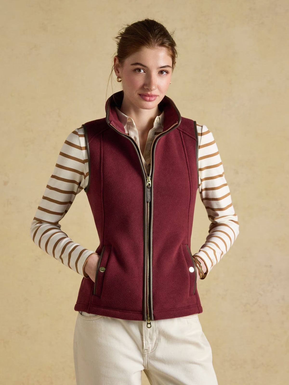 Heritage Port Regular Polar Fleece Gilet