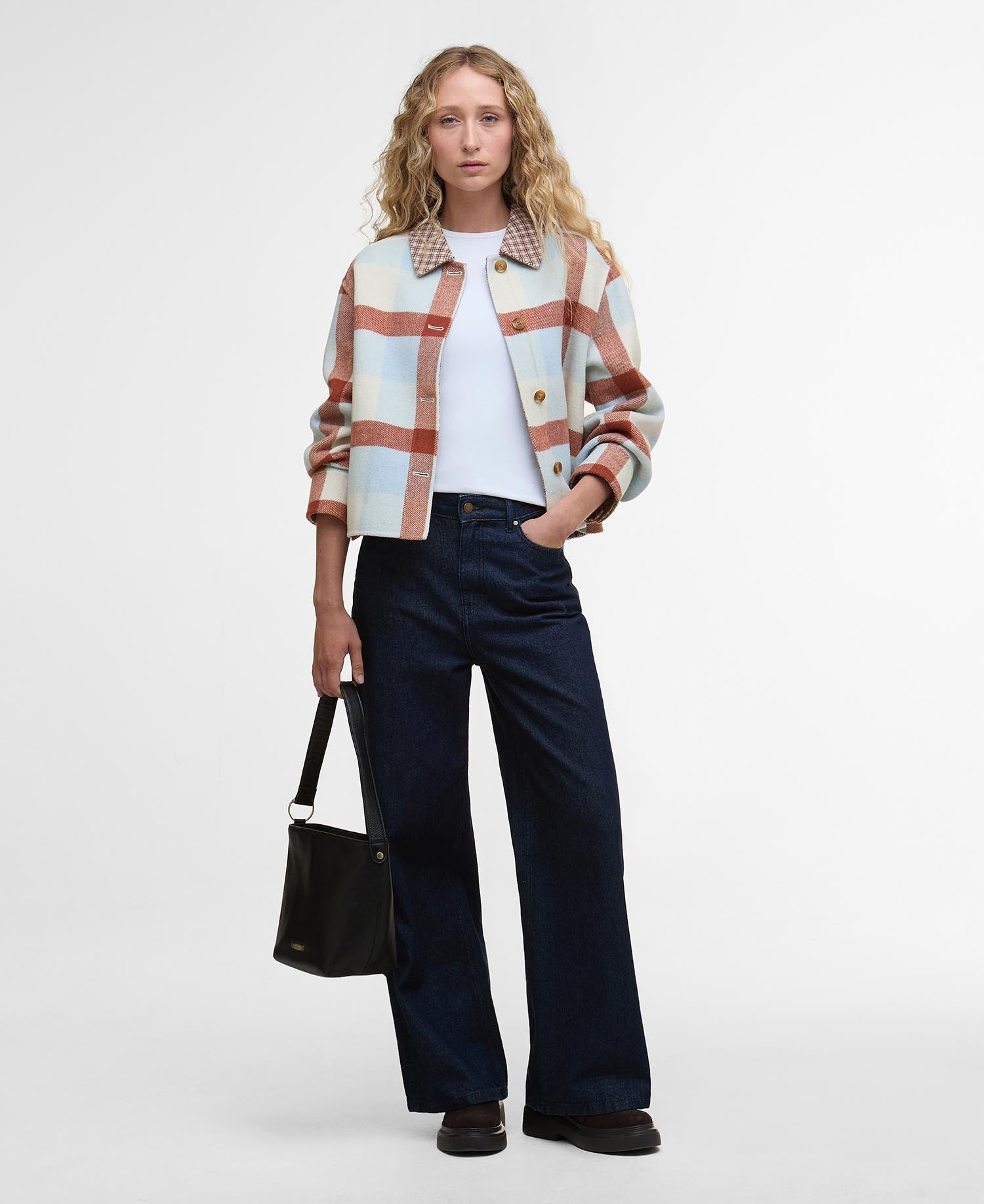 Robyn Tartan Overshirt - Multi Check