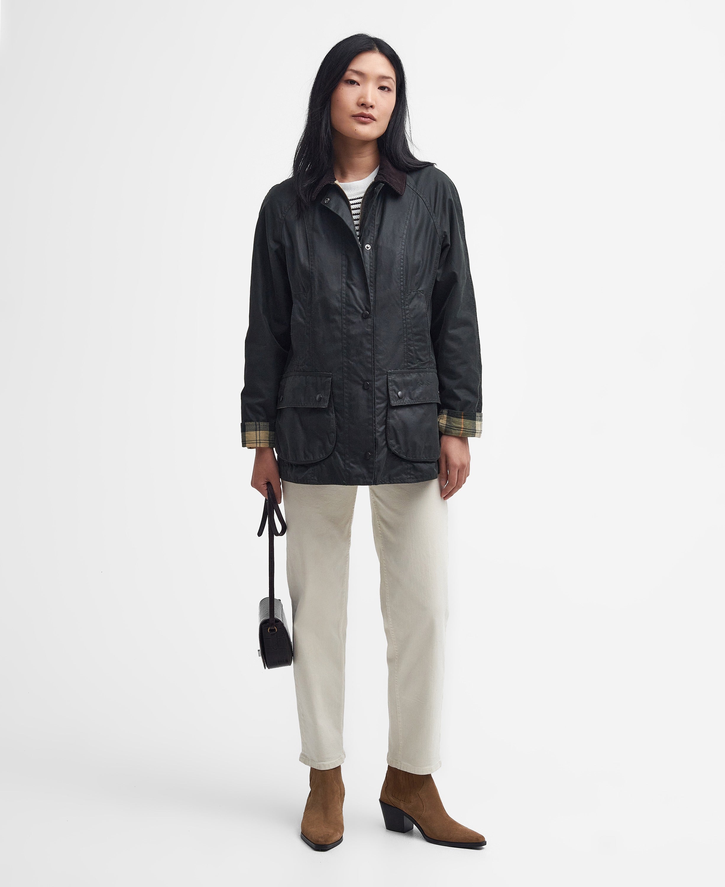 Beadnell Wax Jacket - Sage