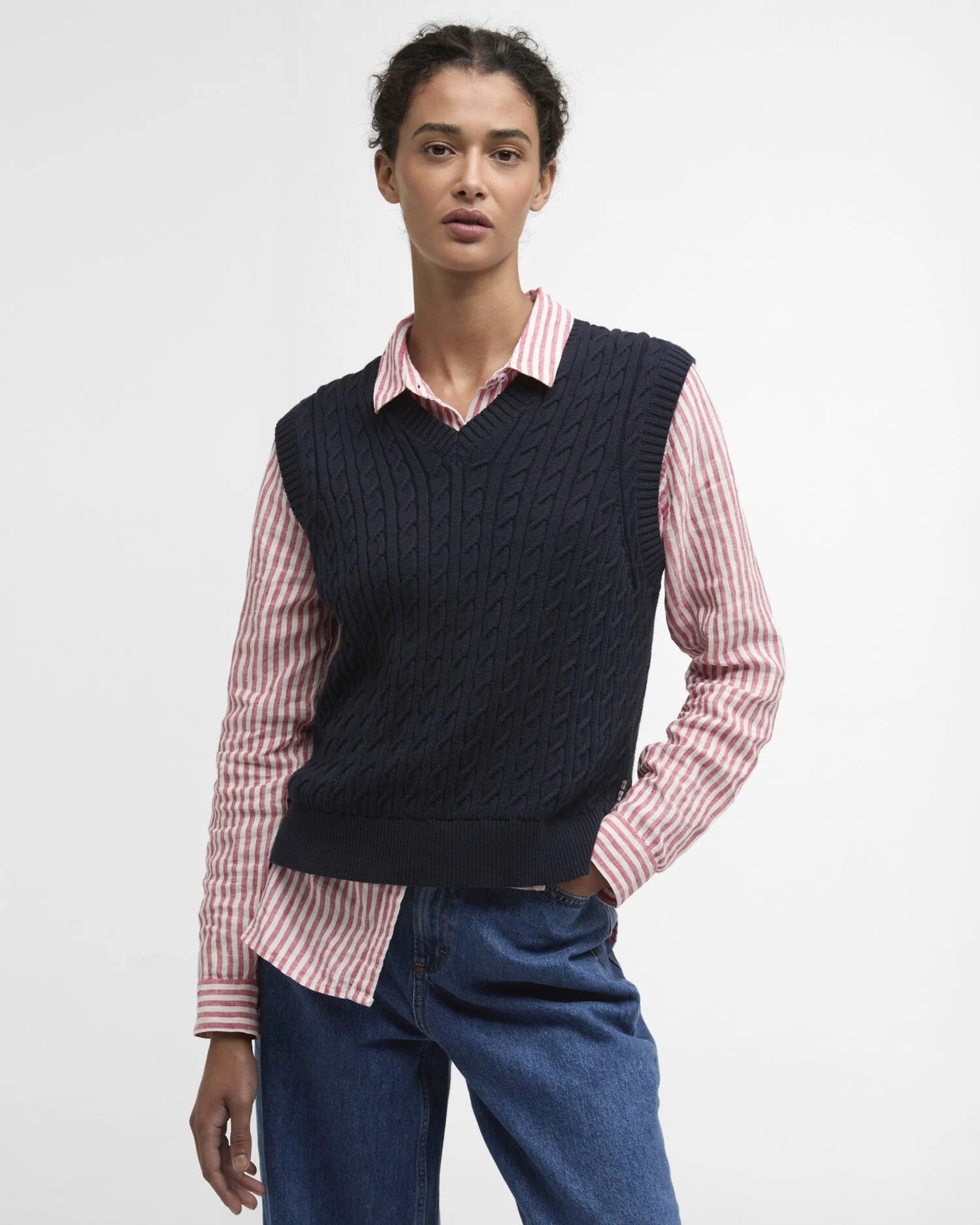 Hartland Sweater Vest - Navy