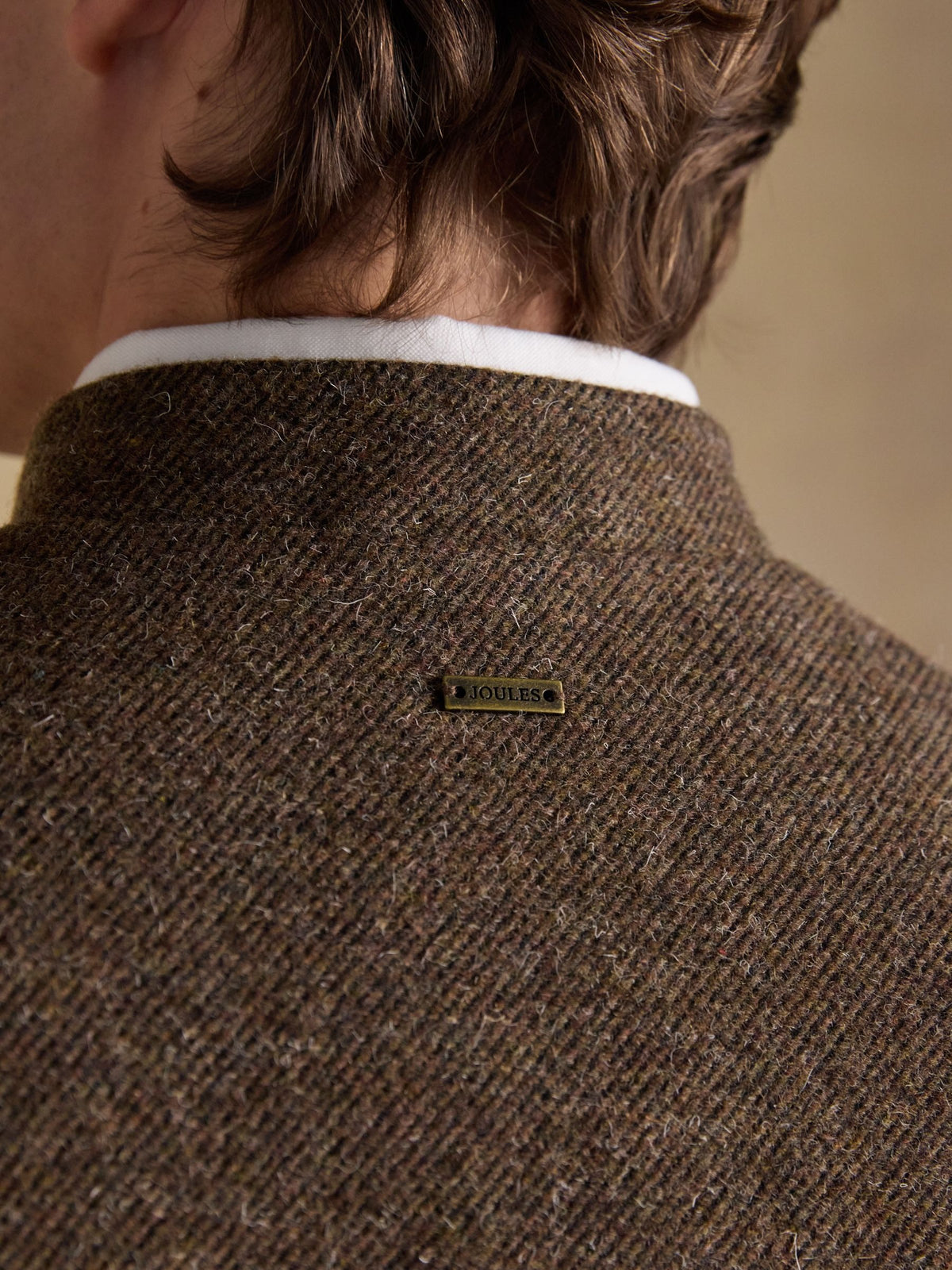 Brown Tweed Gilet