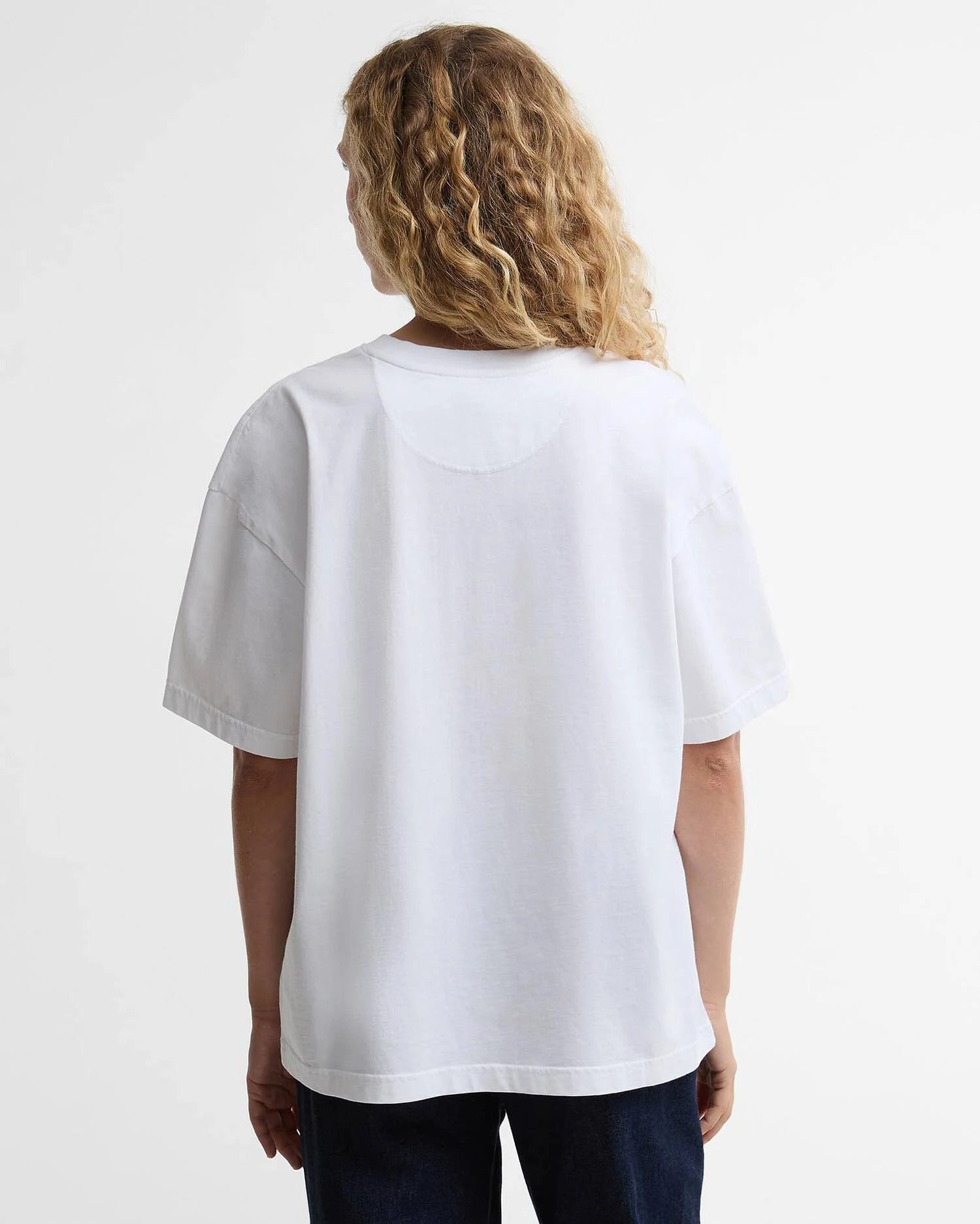 Barbour x Mul Grainger Oversized T-Shirt White