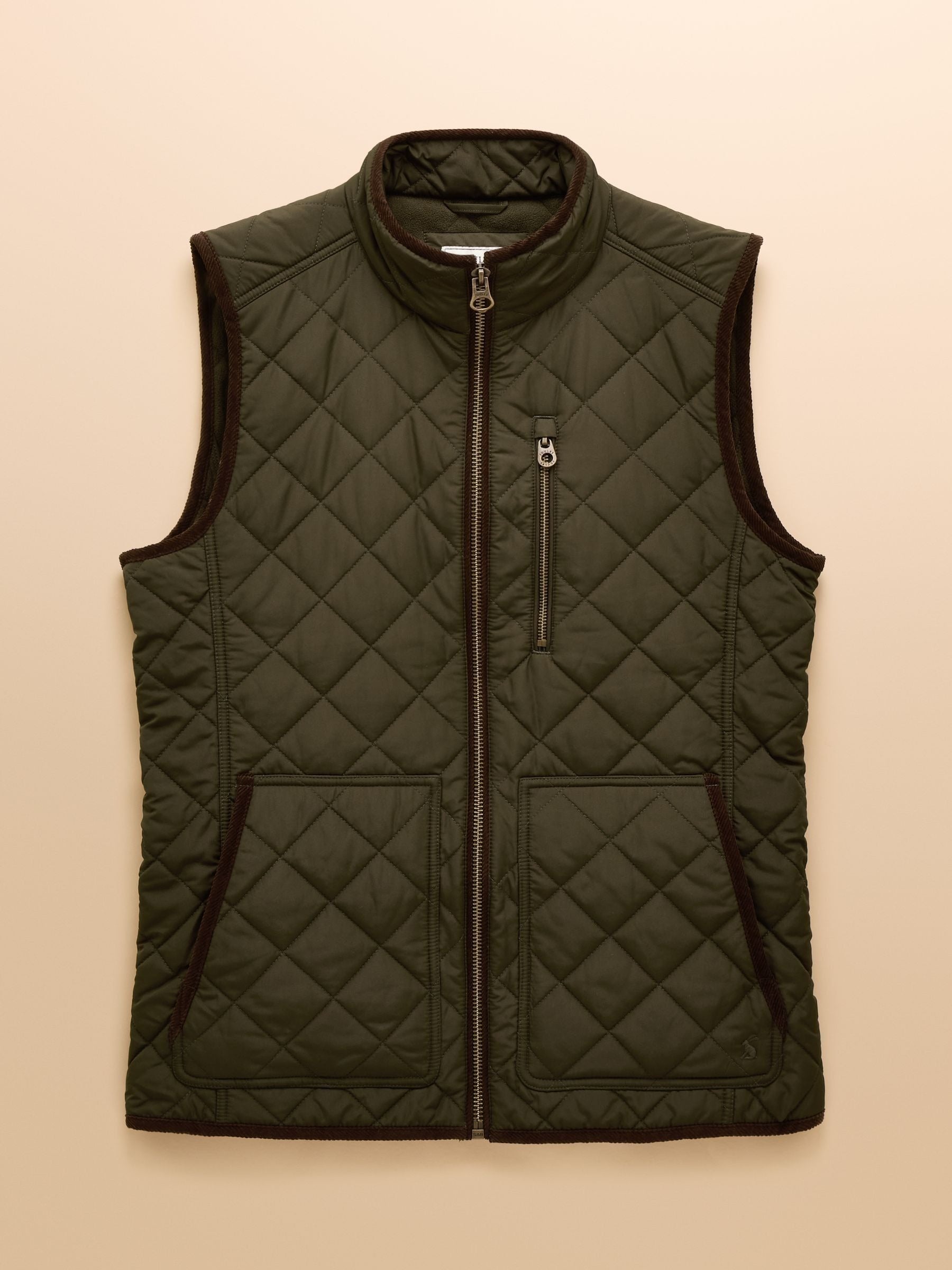 Maynard Green Diamond Quilted Gilet