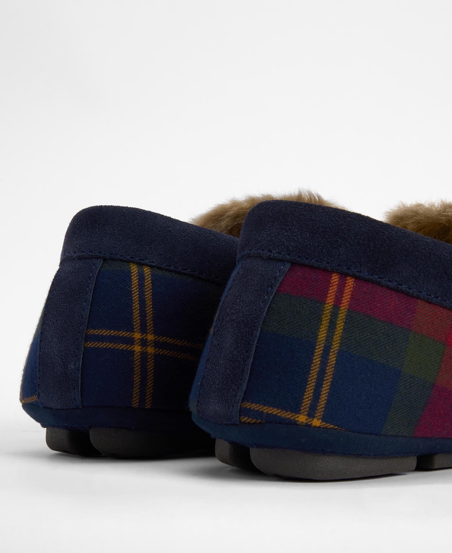 Monty Slippers - Winterberry Tartan
