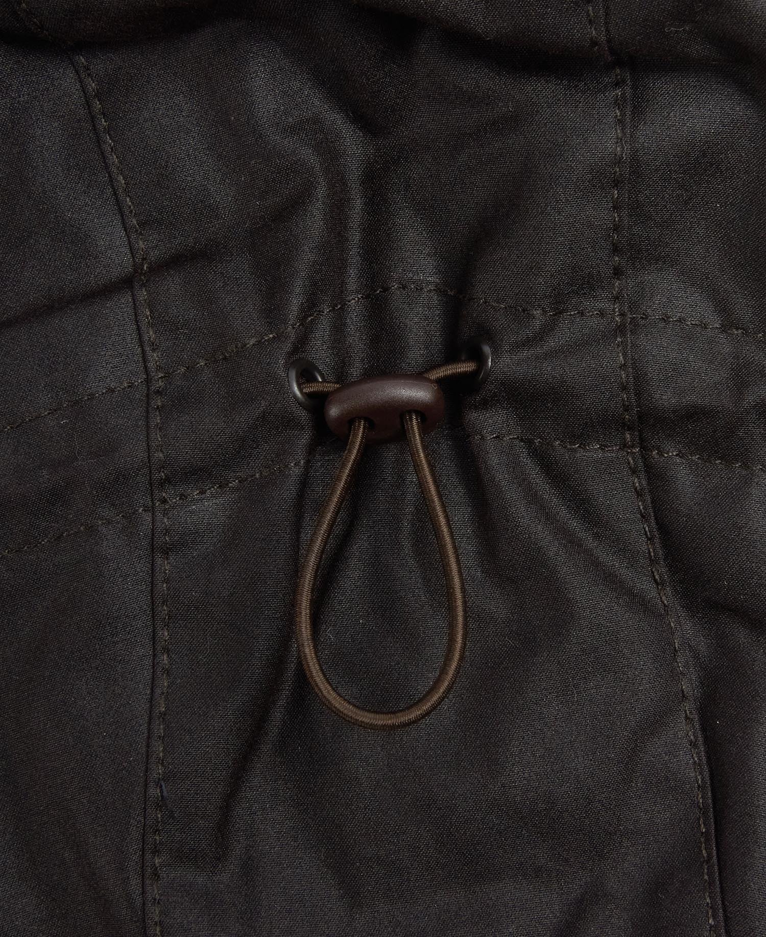 Waxed Storm Hood - Rustic