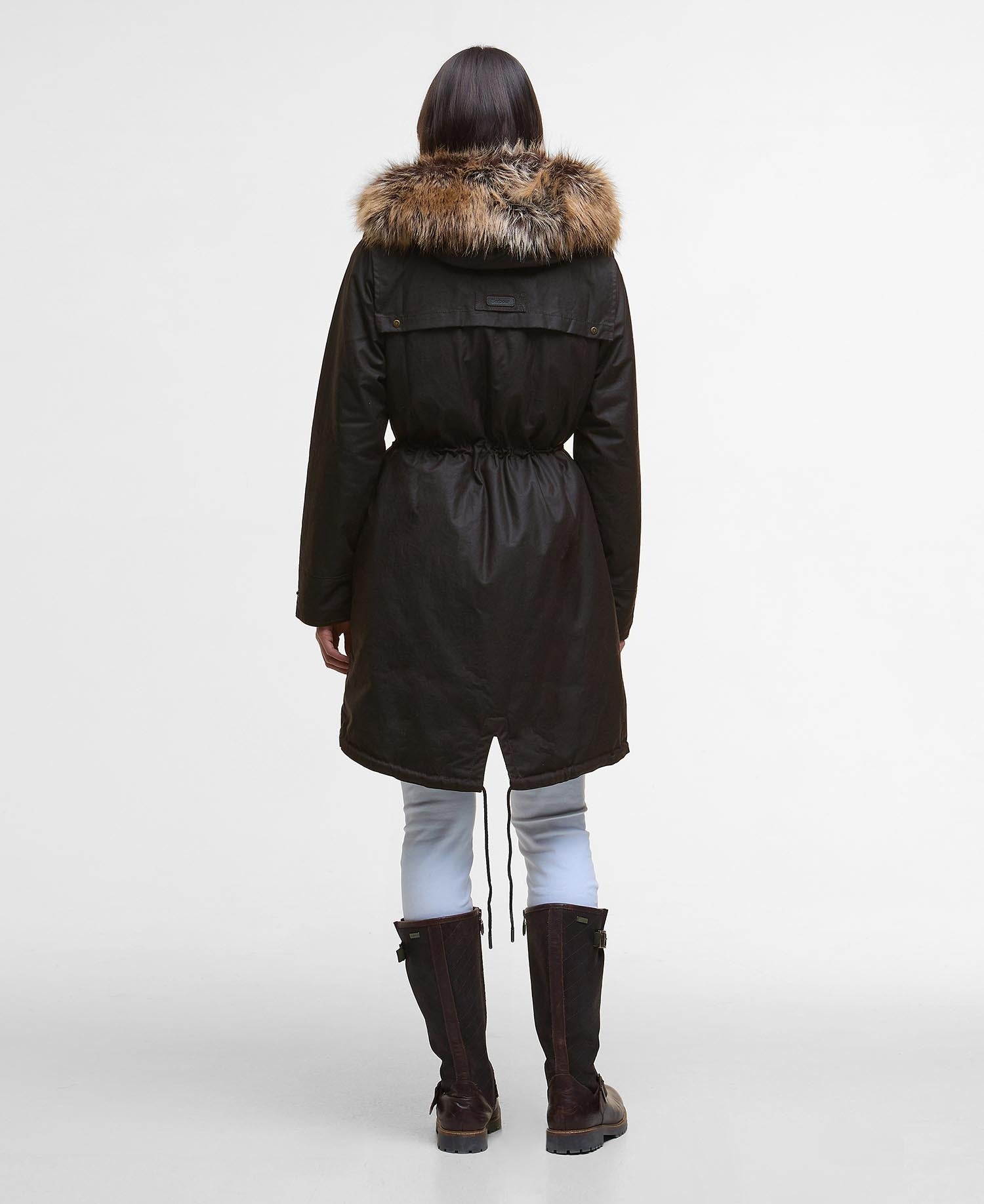 Durham City Waxed Parka - Rustic