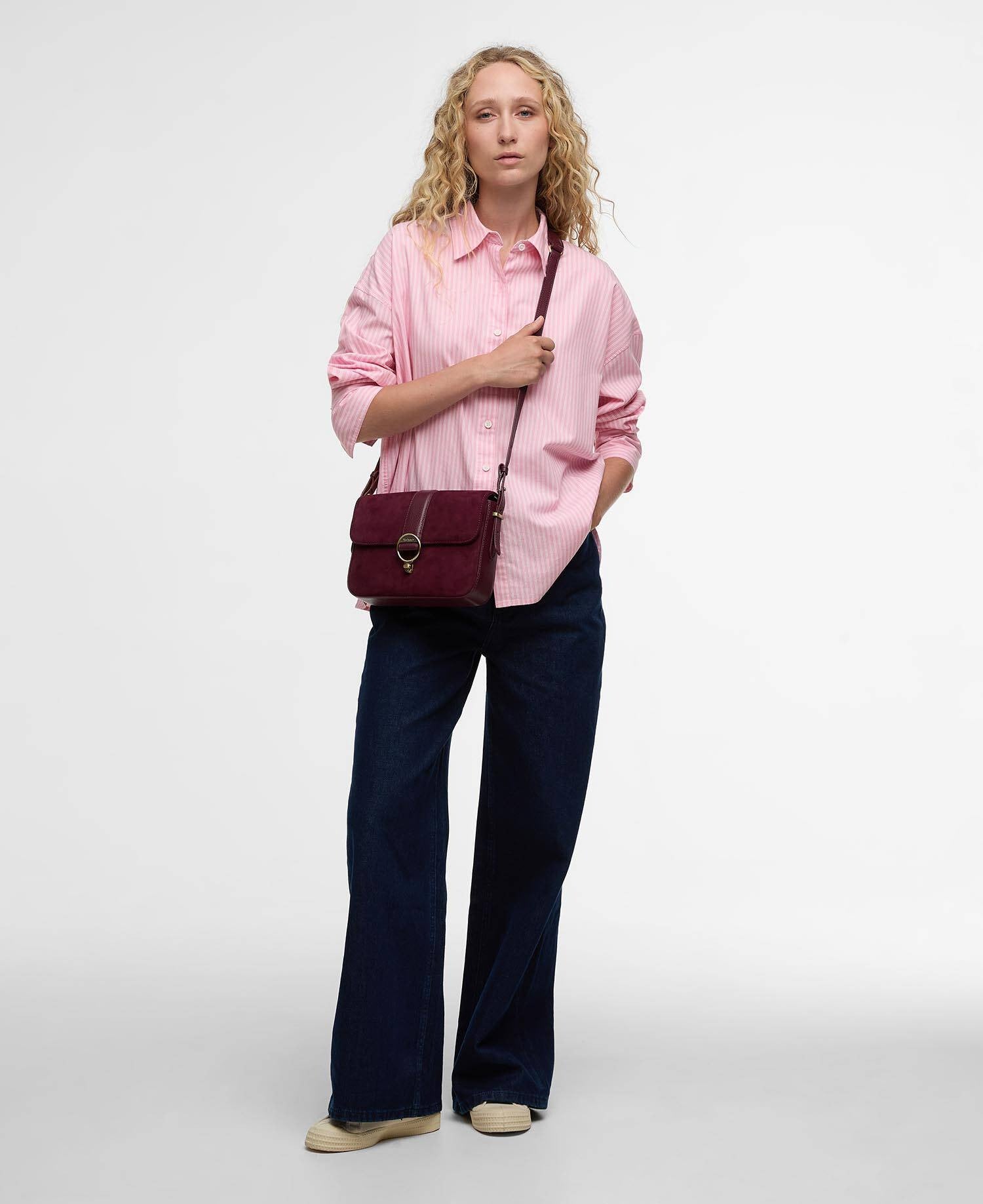 Rosie Shirt - Cherry Blossom Stripe