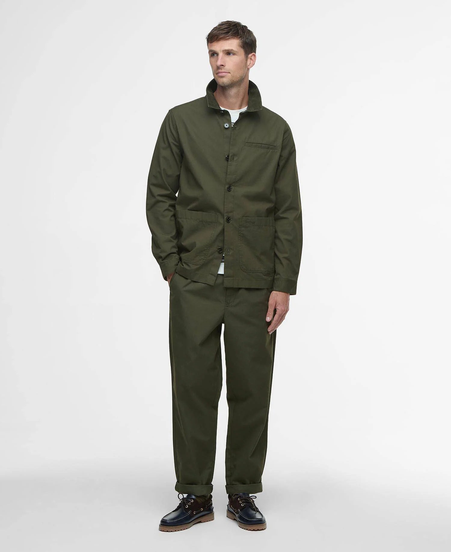 Cole Overshirt - Olive