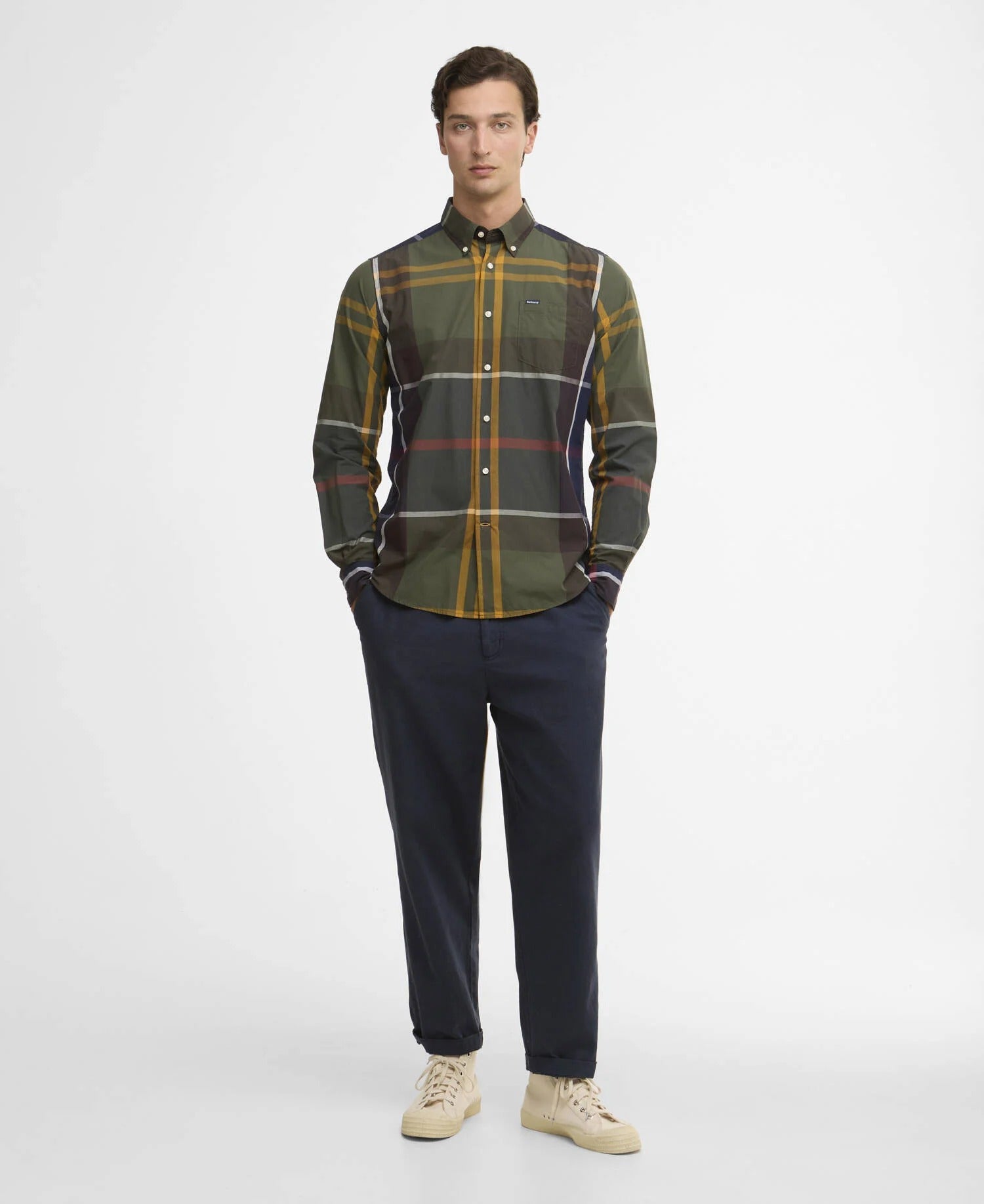 Harris Tailored Long-Sleeved Shirt - Classic Tartan