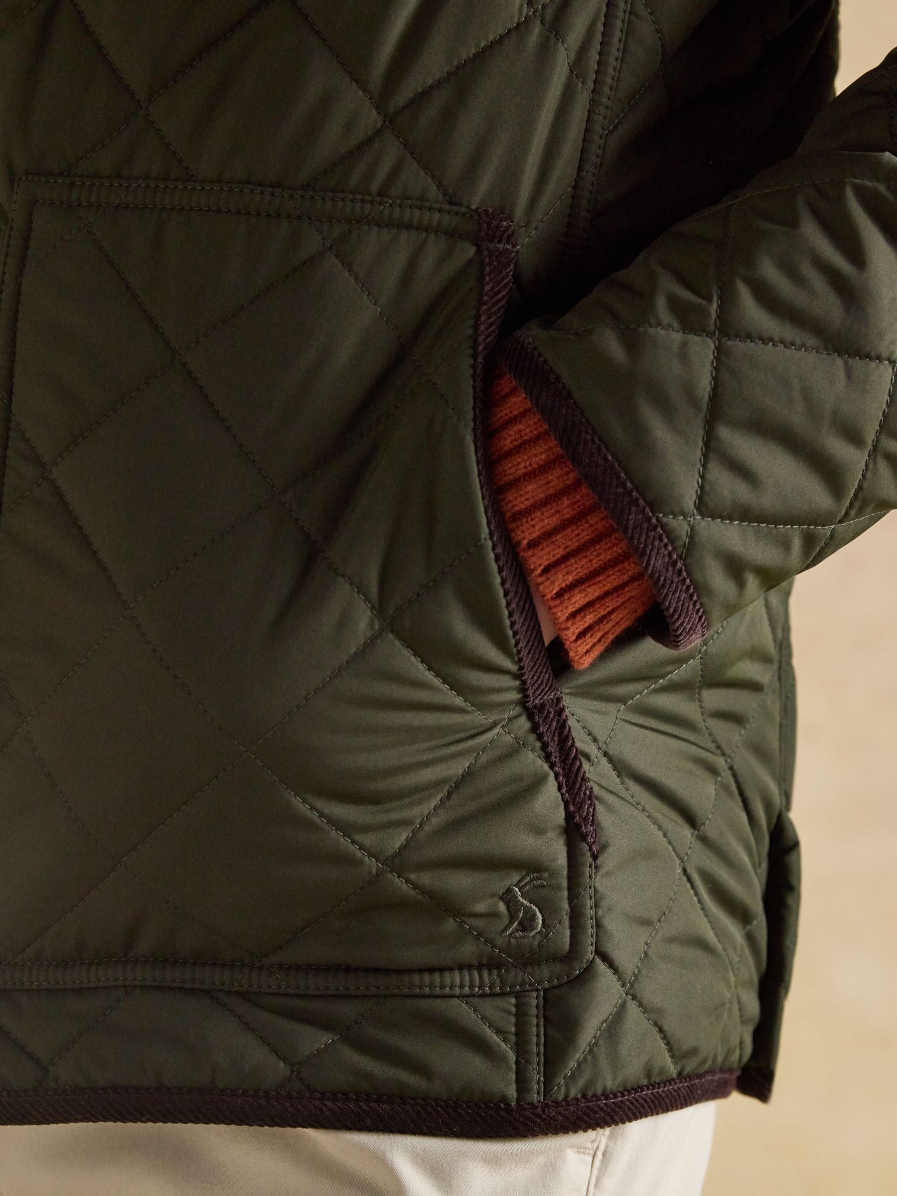 Maynard Green Diamond Quilted Jacket