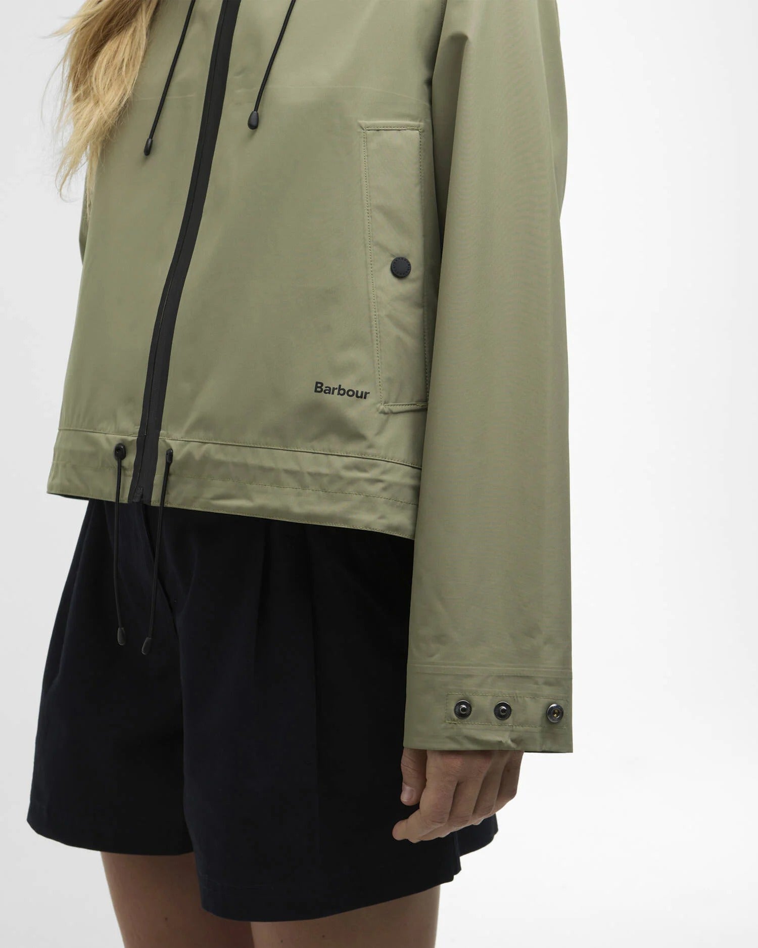 Thorpe Waterproof Jacket - Bleached Olive/Fondant