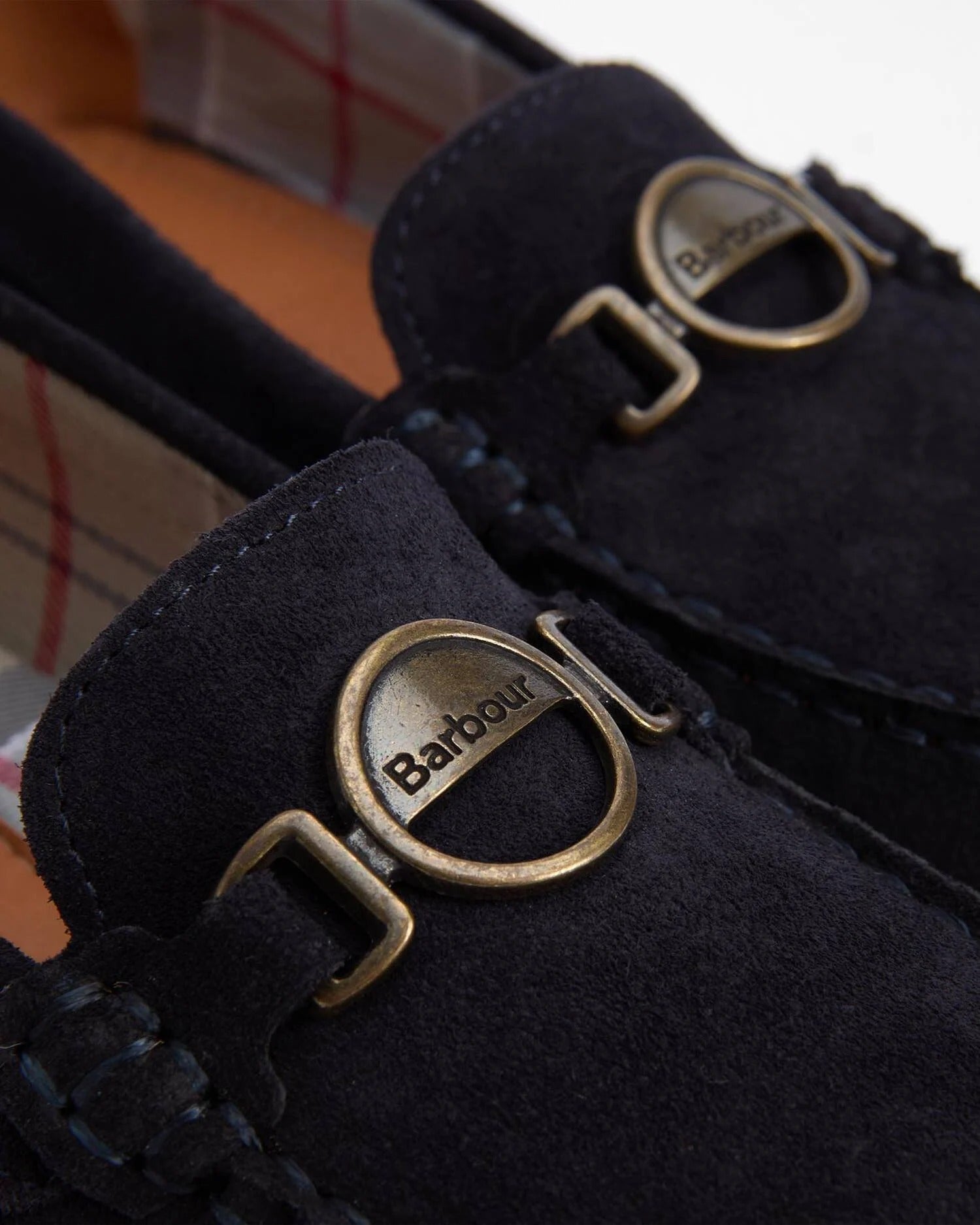 Laire Driving Shoes - Navy Suede