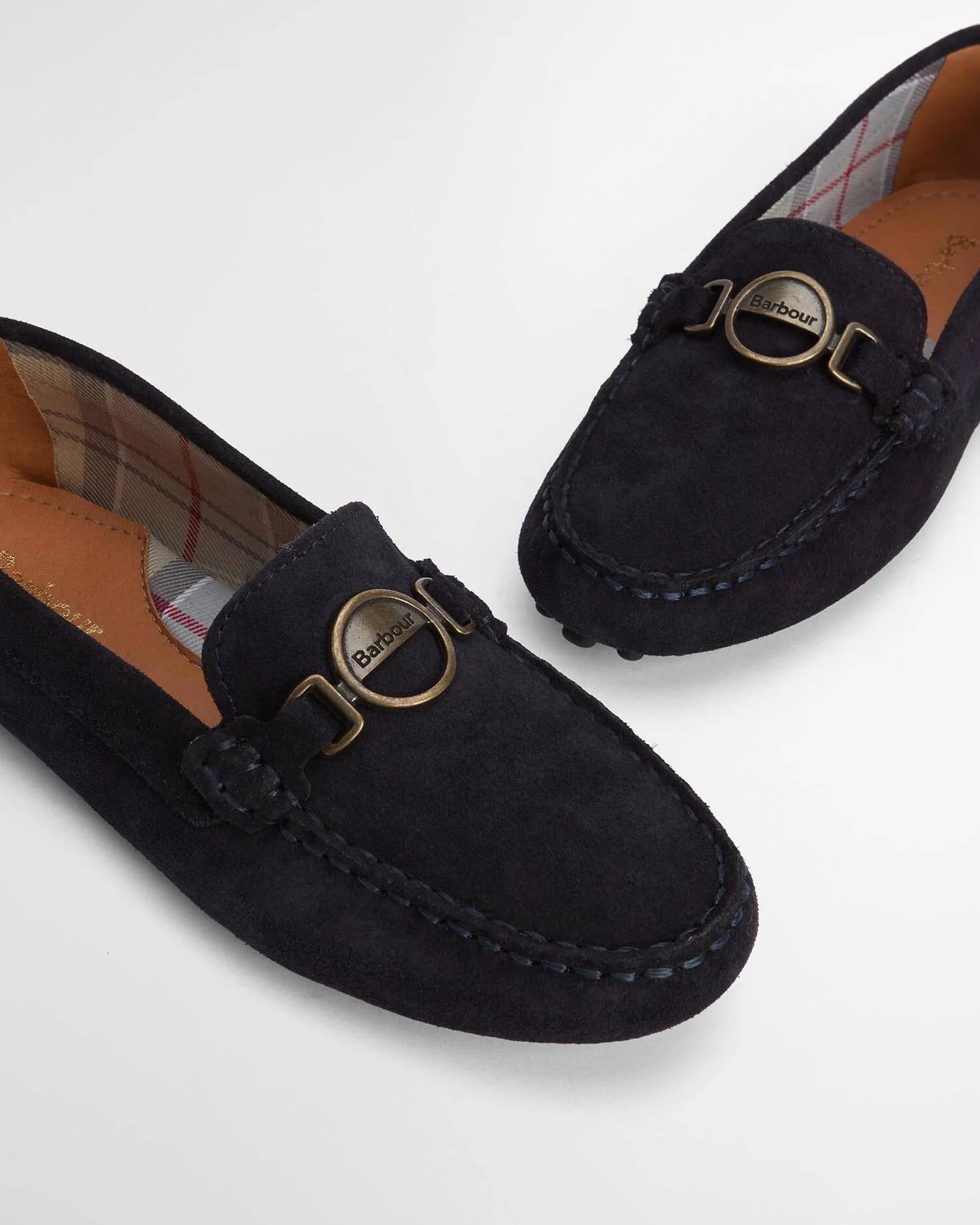 Laire Driving Shoes - Navy Suede