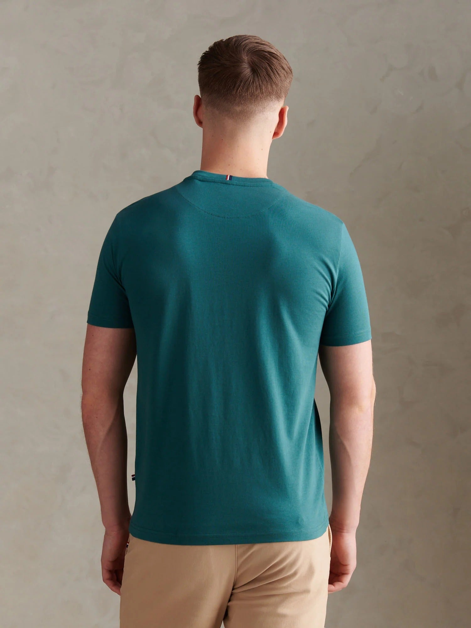 Mens Double Horsemen T-Shirt Mediterranea