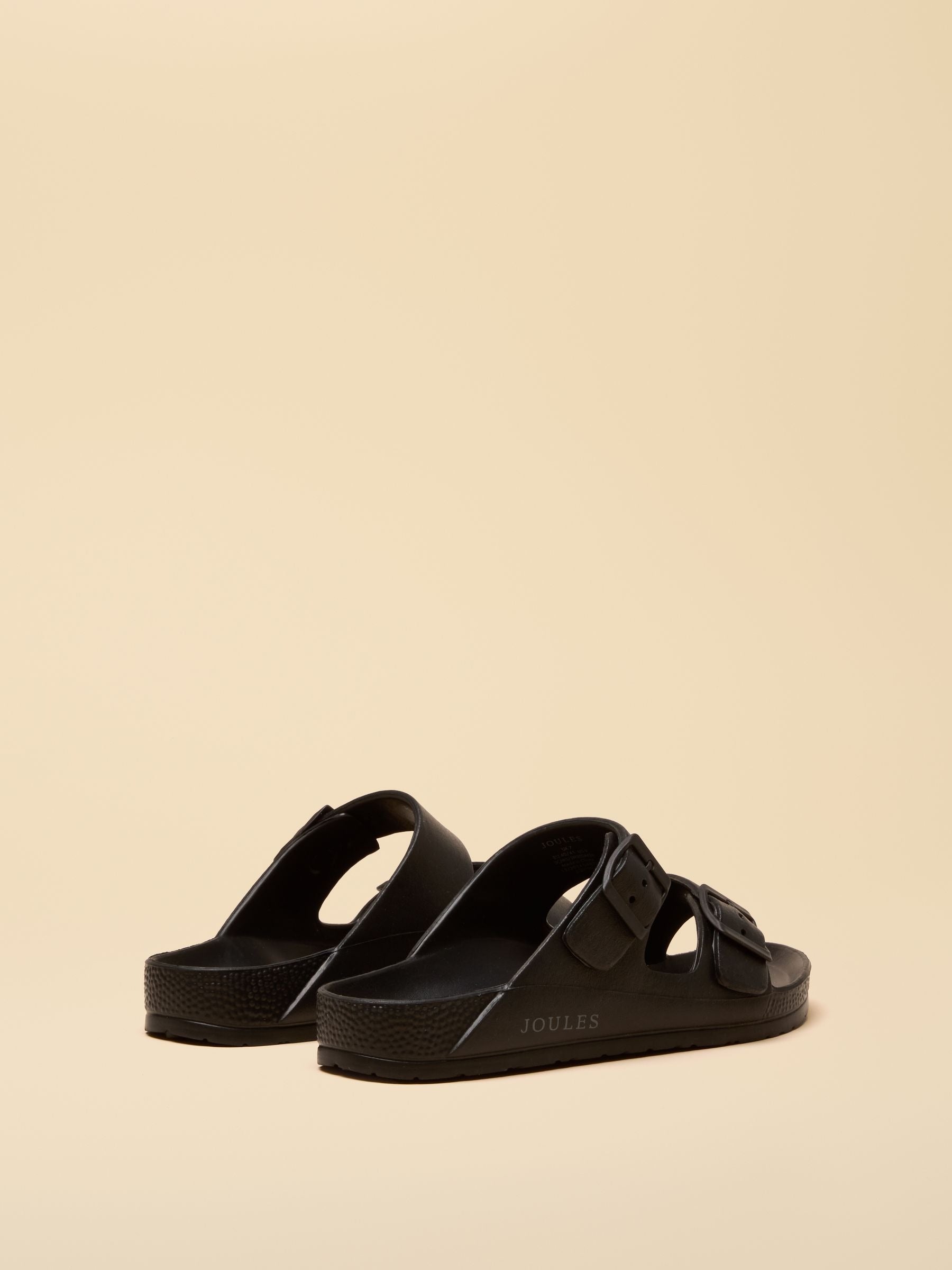 Sunseeker Black EVA Double Buckle Sliders